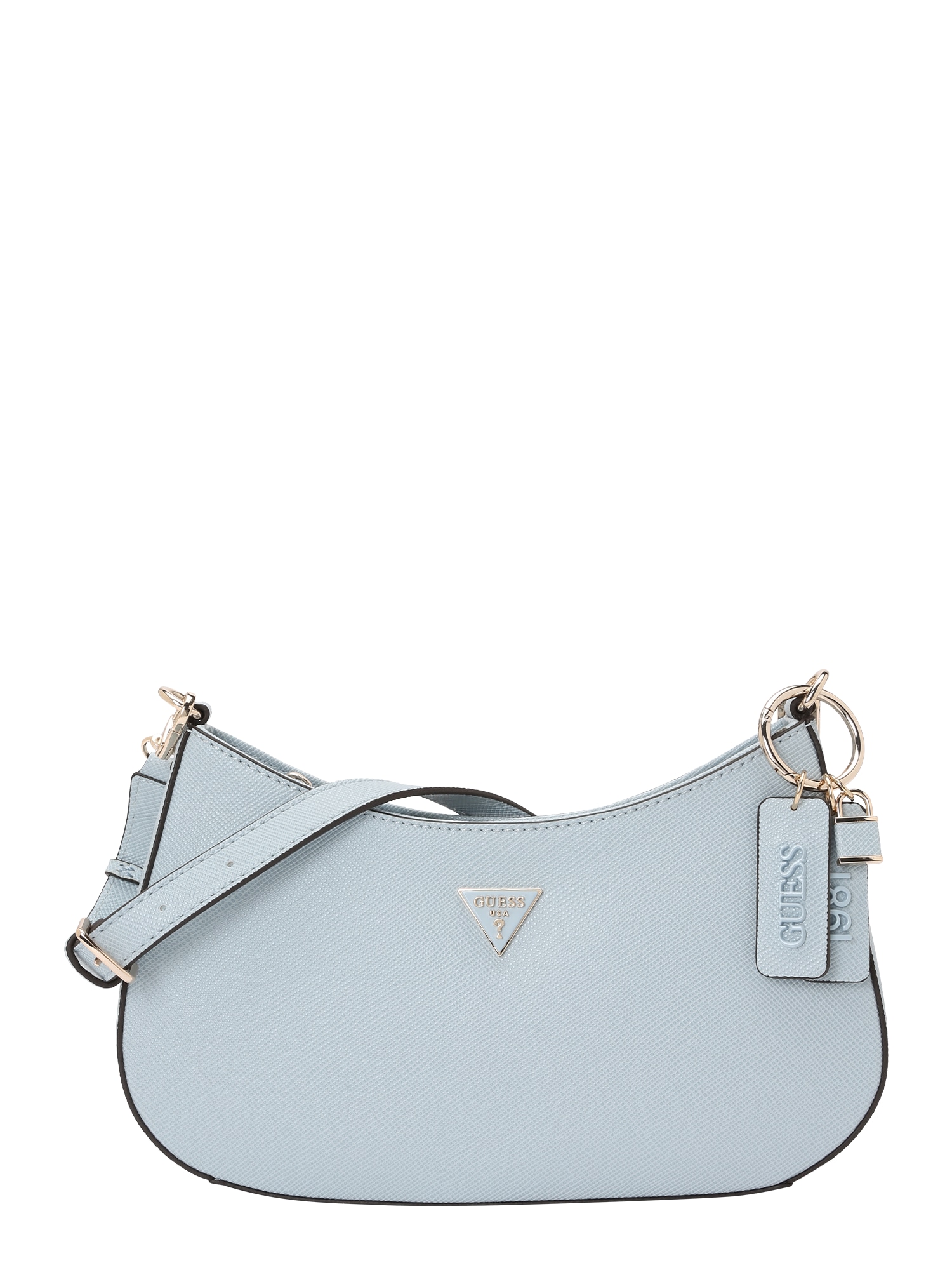 GUESS Geantă de umăr Noelle  albastru pastel