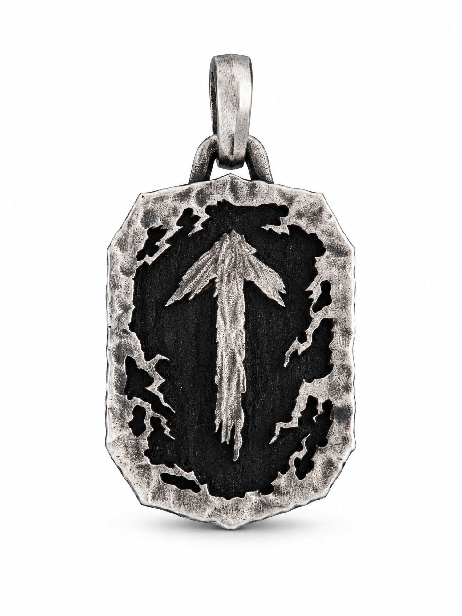 REYTEL Privjesak 'RUNE TALISMAN – TIWAZ' srebro