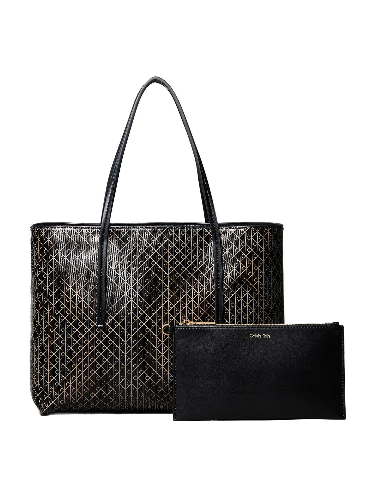 Calvin Klein Plase de cumpărături  bej / negru