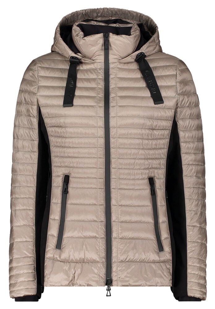 GIL BRET Jacke Damen Größe L beige / schwarz Winterjacke