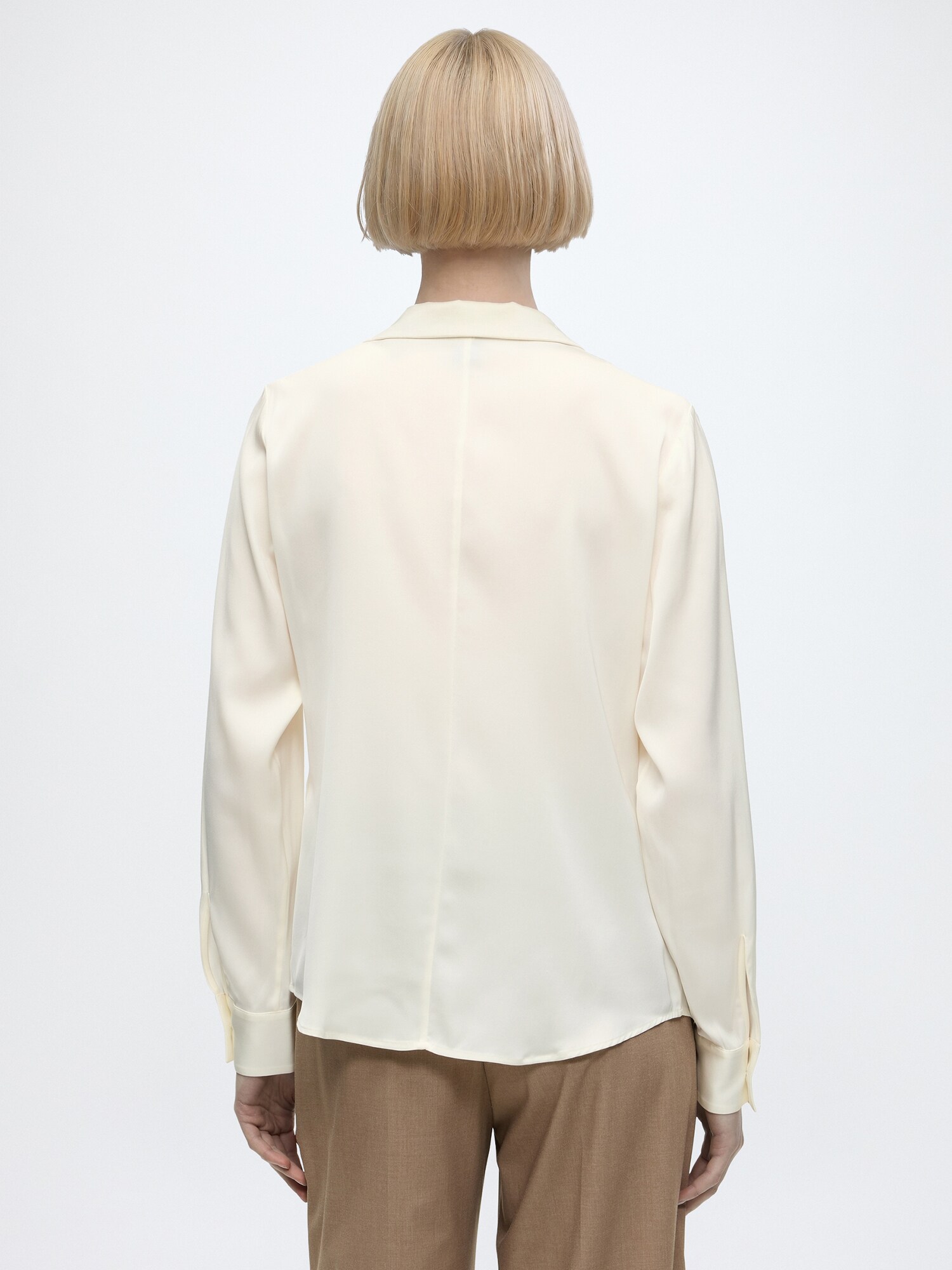 BOSS Blusa 'Banorah' offwhite – imagen 3