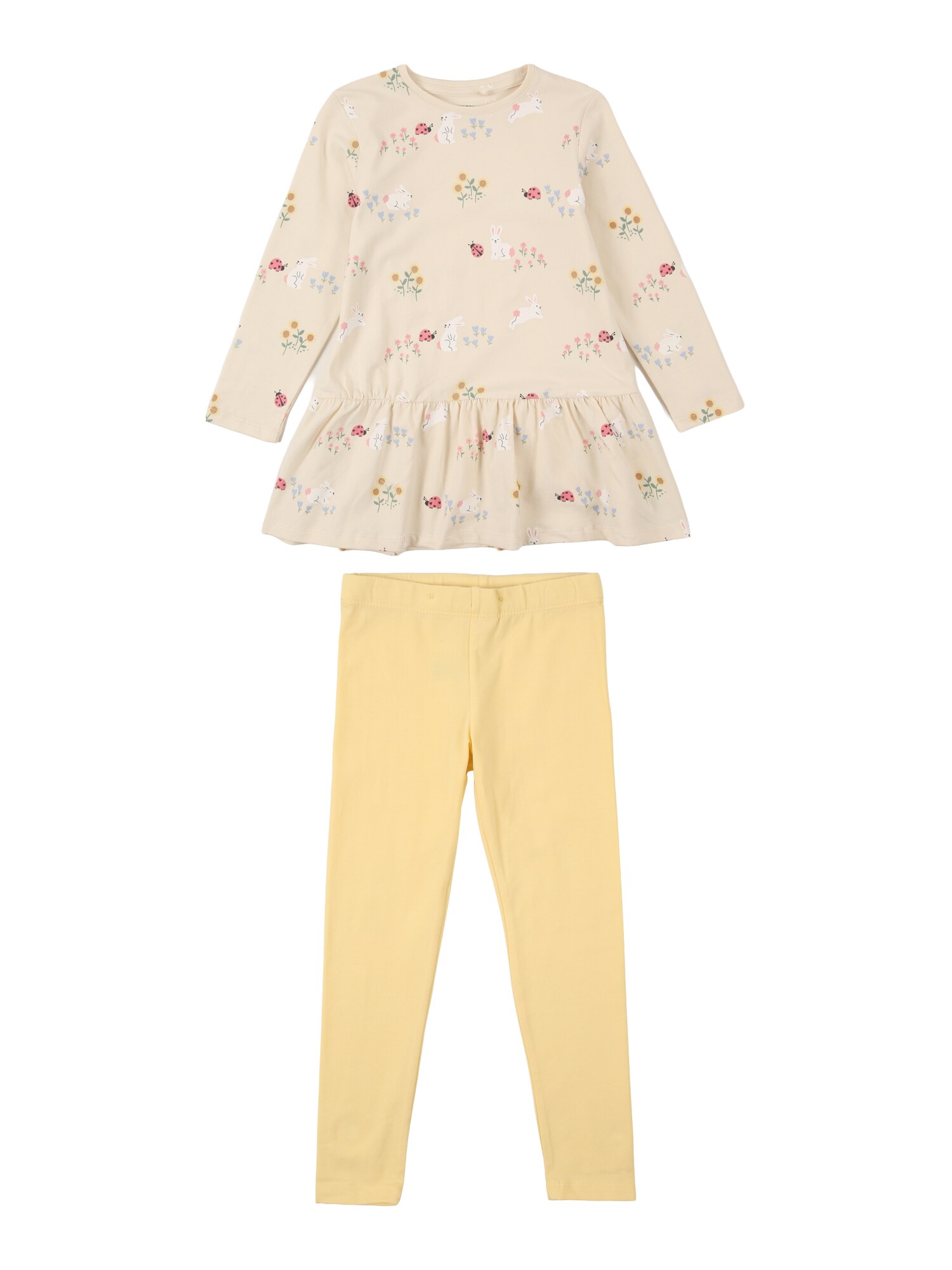 Lindex Set  nebielená / žltá / svetloružová / biela