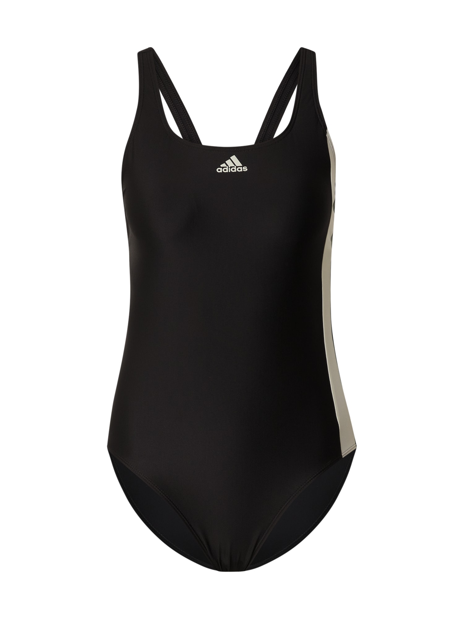 ADIDAS SPORTSWEAR Športové jednodielne plavky 'Colorblock'  krémová / zelená / čierna / biela