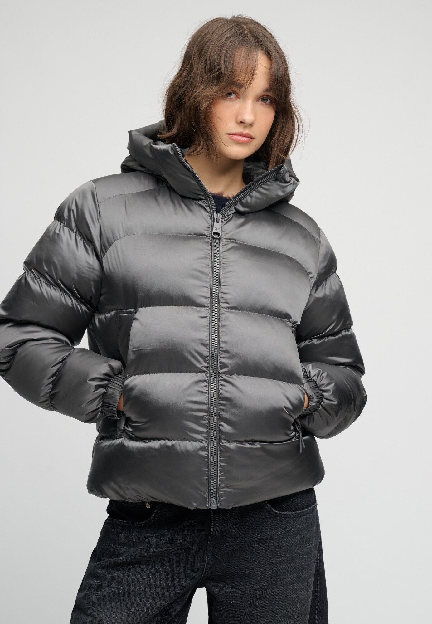 Superdry & Co Chaqueta de invierno  negro – imagen 6