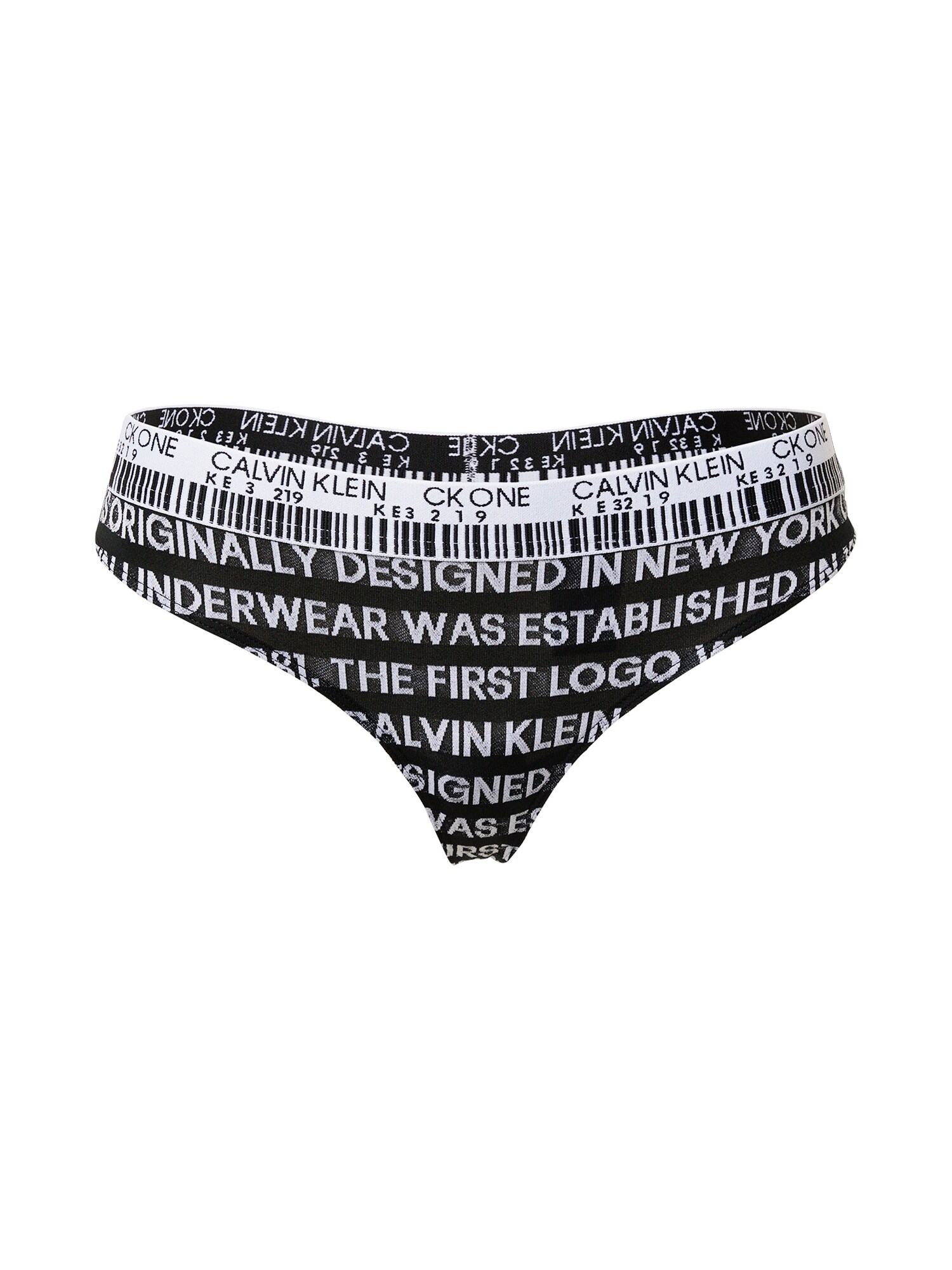 Calvin Klein Underwear Siaurikės  balta / juoda