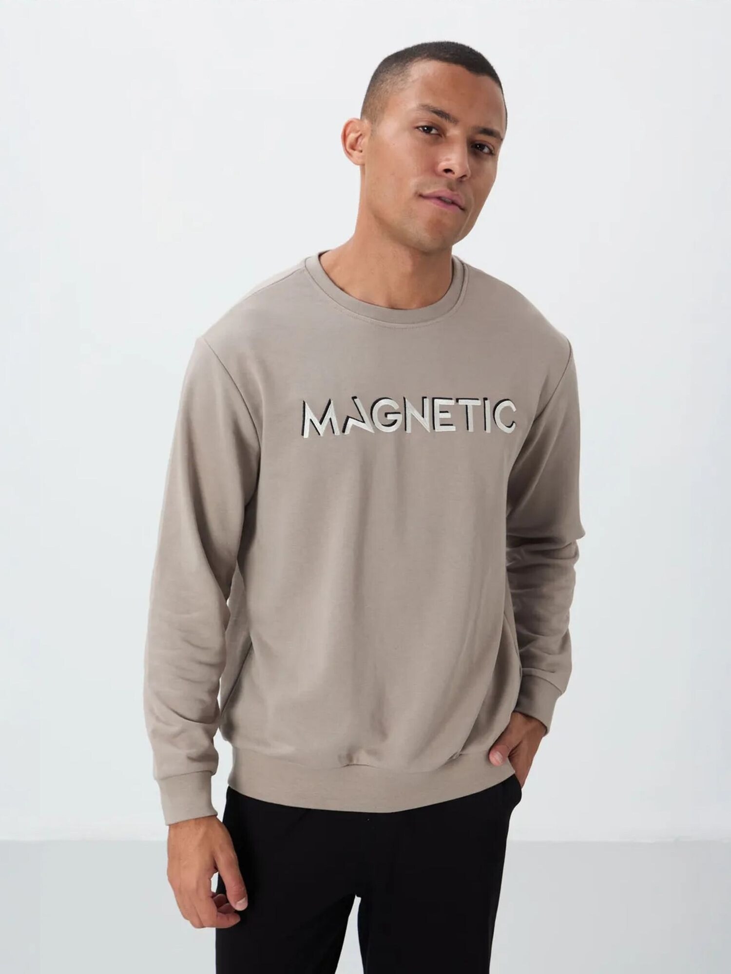 Tommy Life Sweater majica bež