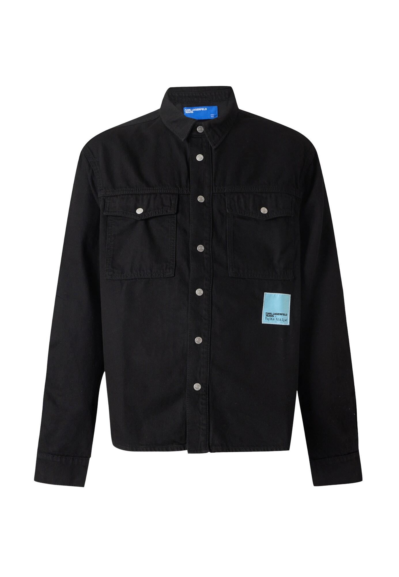 KARL LAGERFELD JEANS Geacă de primăvară-toamnă KLJ x Pietro Terzini negru