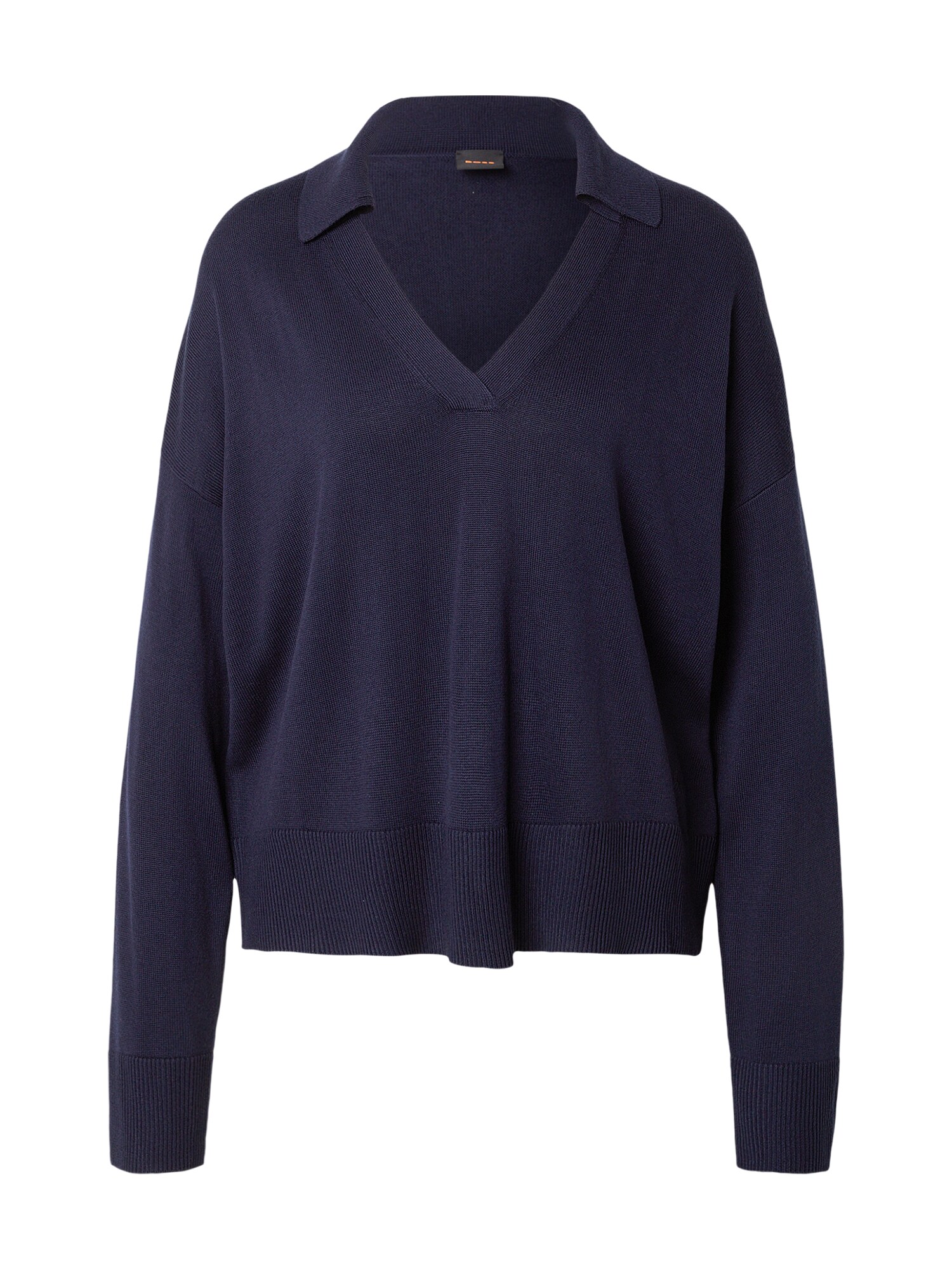 BOSS Pulover Fiaffisa  albastru