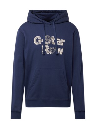 G-Star Raw Sweatshirt Beige / Donkerblauw