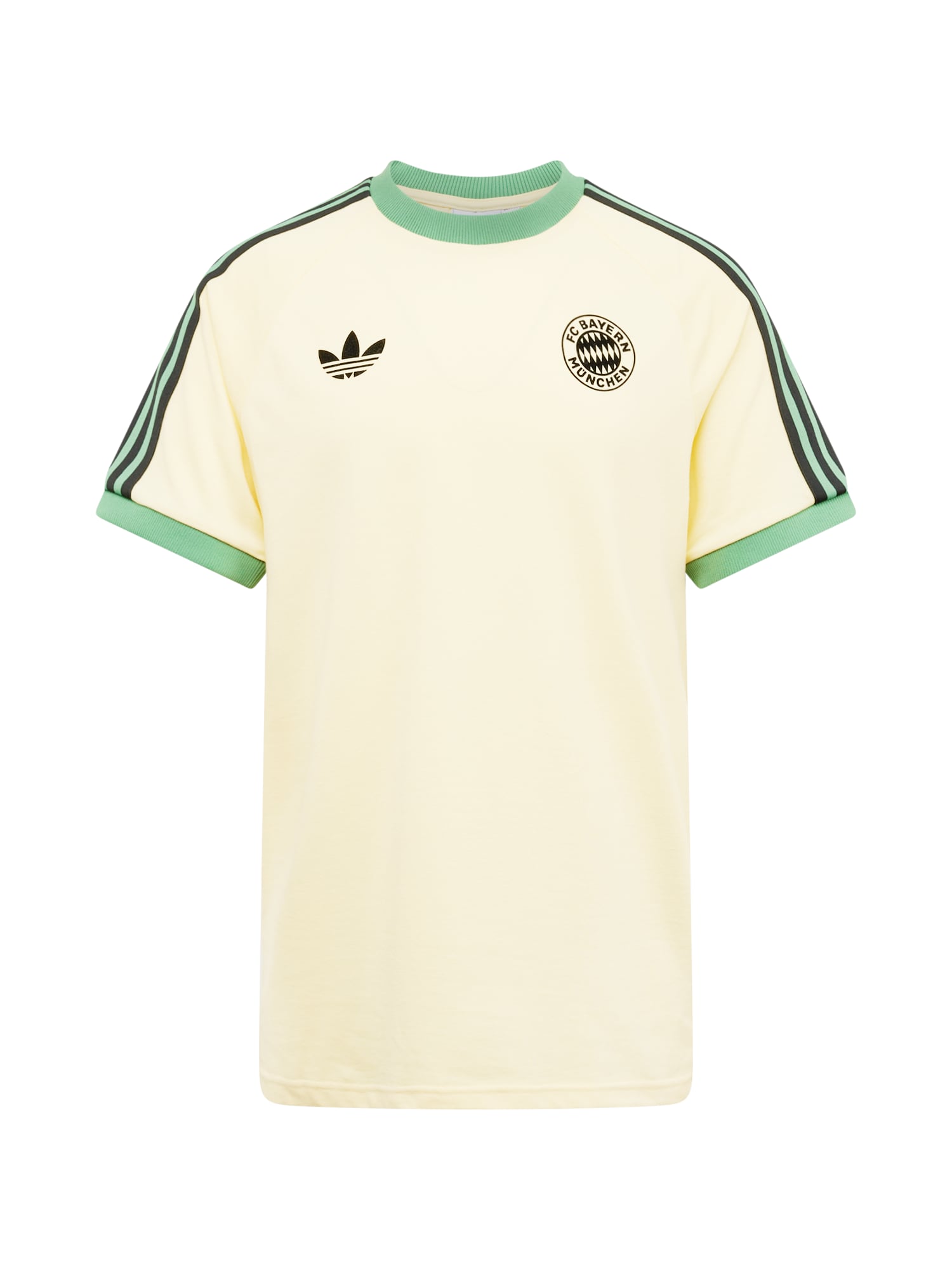 ADIDAS PERFORMANCE Funkcionalna majica 'FCB OG'  pastelno rumena / zelena / črna