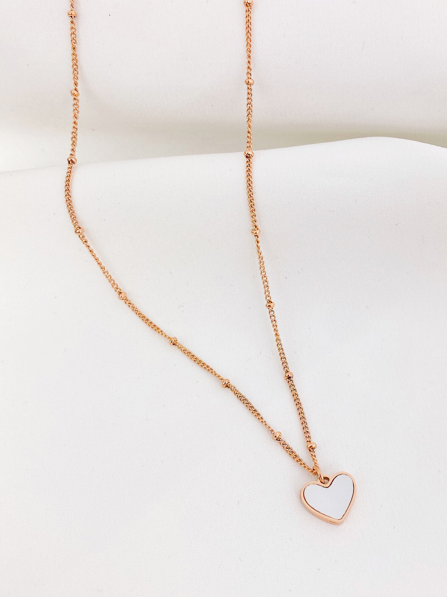 Thumbnail - Hey Happiness Kette Shell Heart