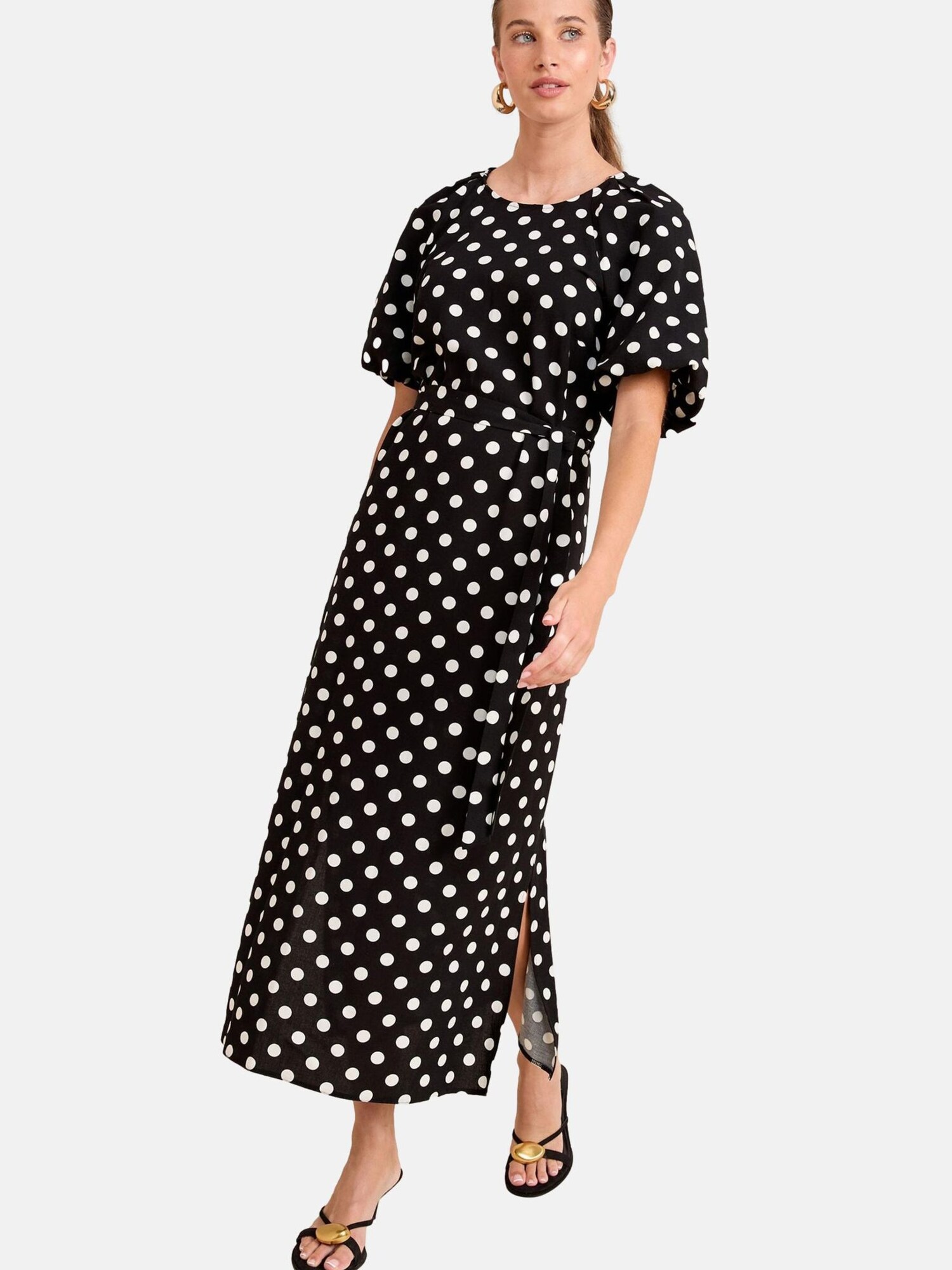 Friends Like These Rochie  negru / alb