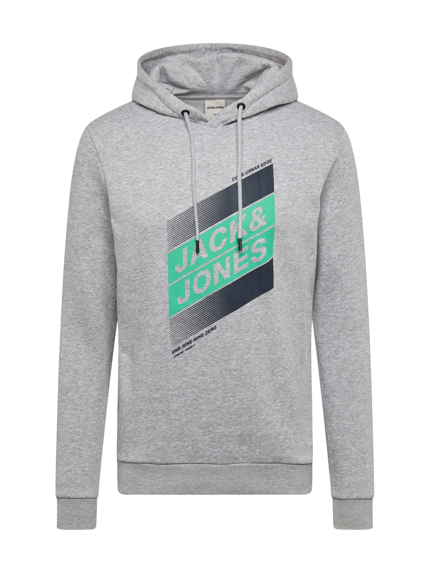 JACK & JONES Megztinis be užsegimo  pilka / mišrios spalvos