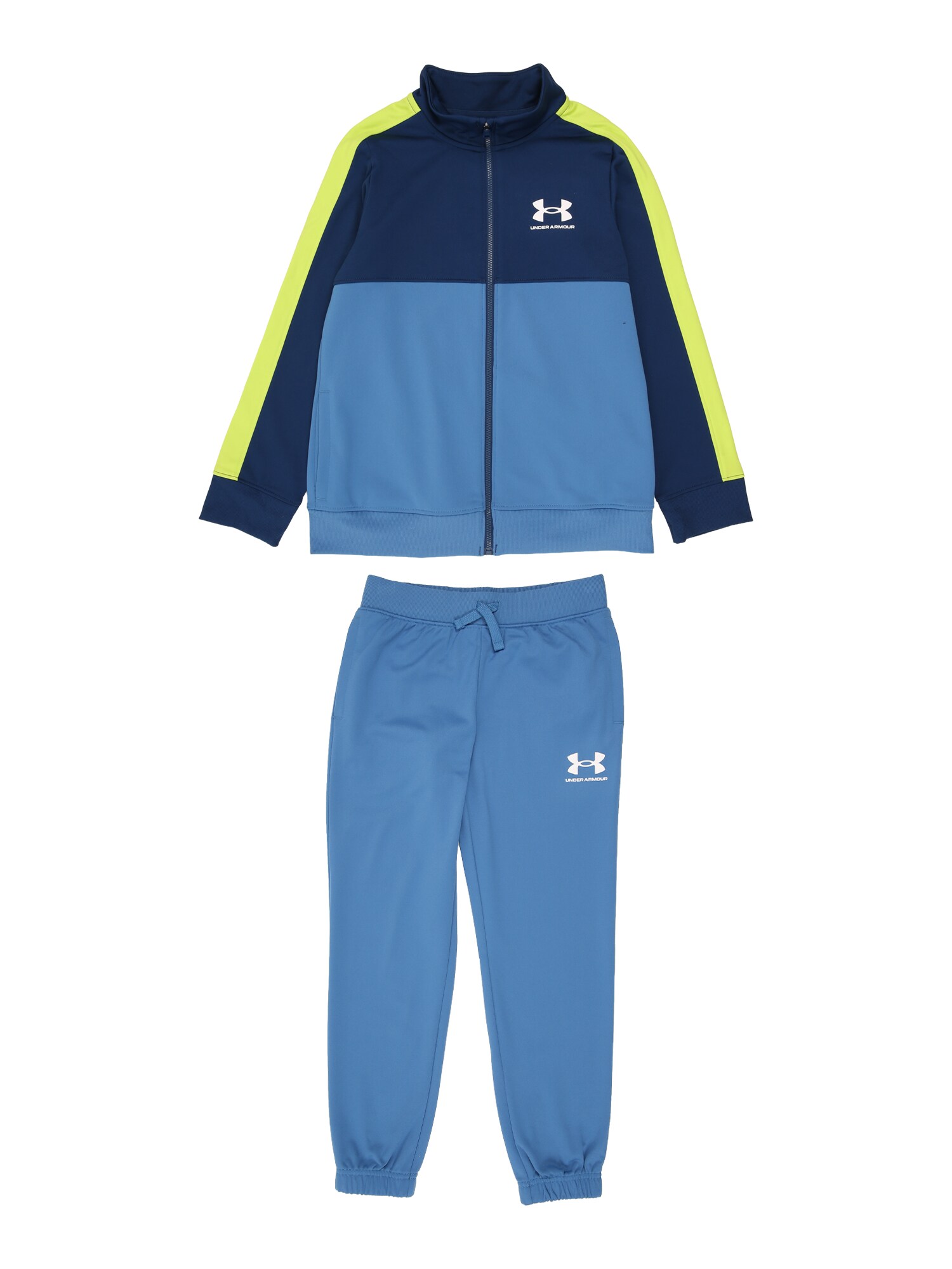 UNDER ARMOUR Tréningový komplet  námornícka modrá / opálová / žltá / biela