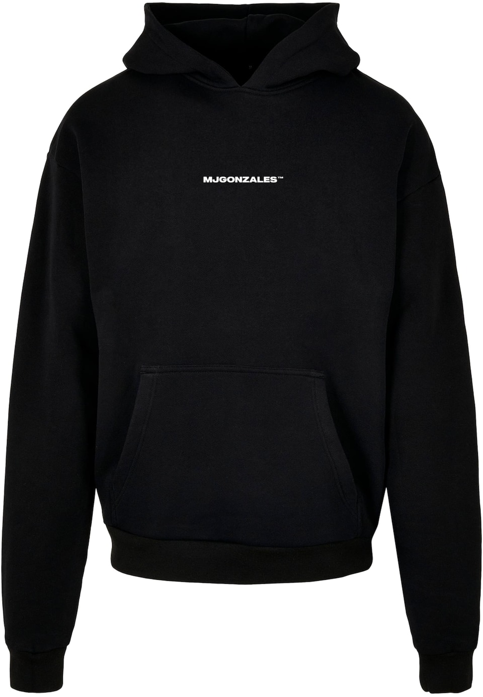 Sweatshirt 'In tha Hood' grå / ljusgrå / svart