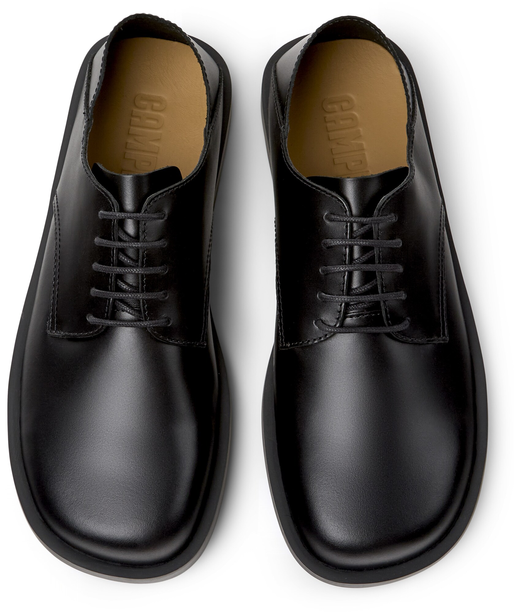 CAMPER Zapatos con cordón 'Don'  negro – imagen 3