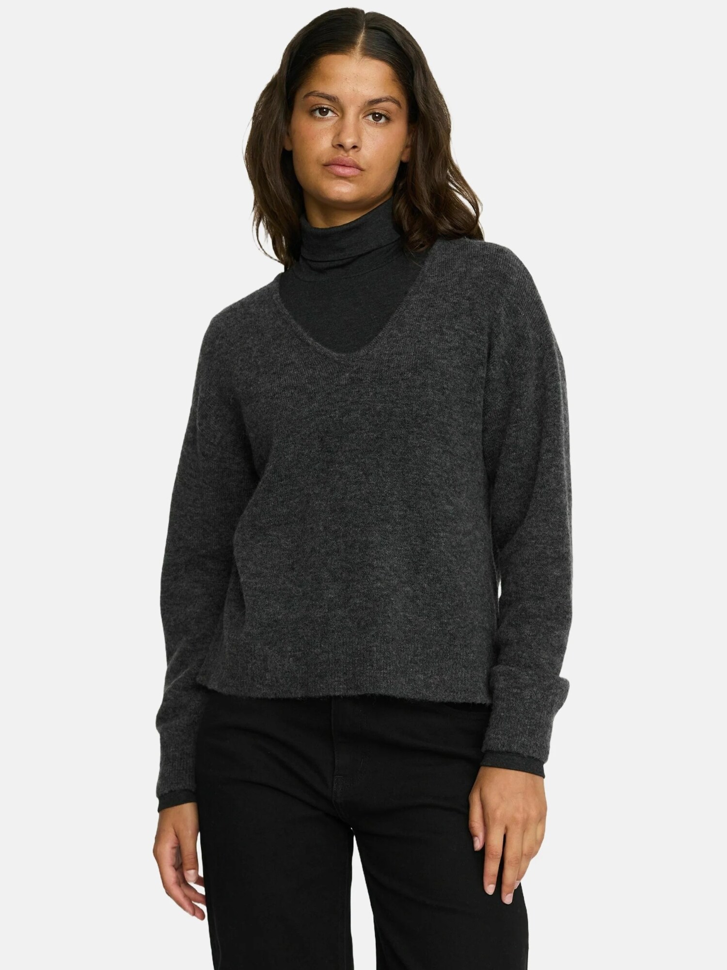 Soft Rebels Pulover 'Allison'  gri