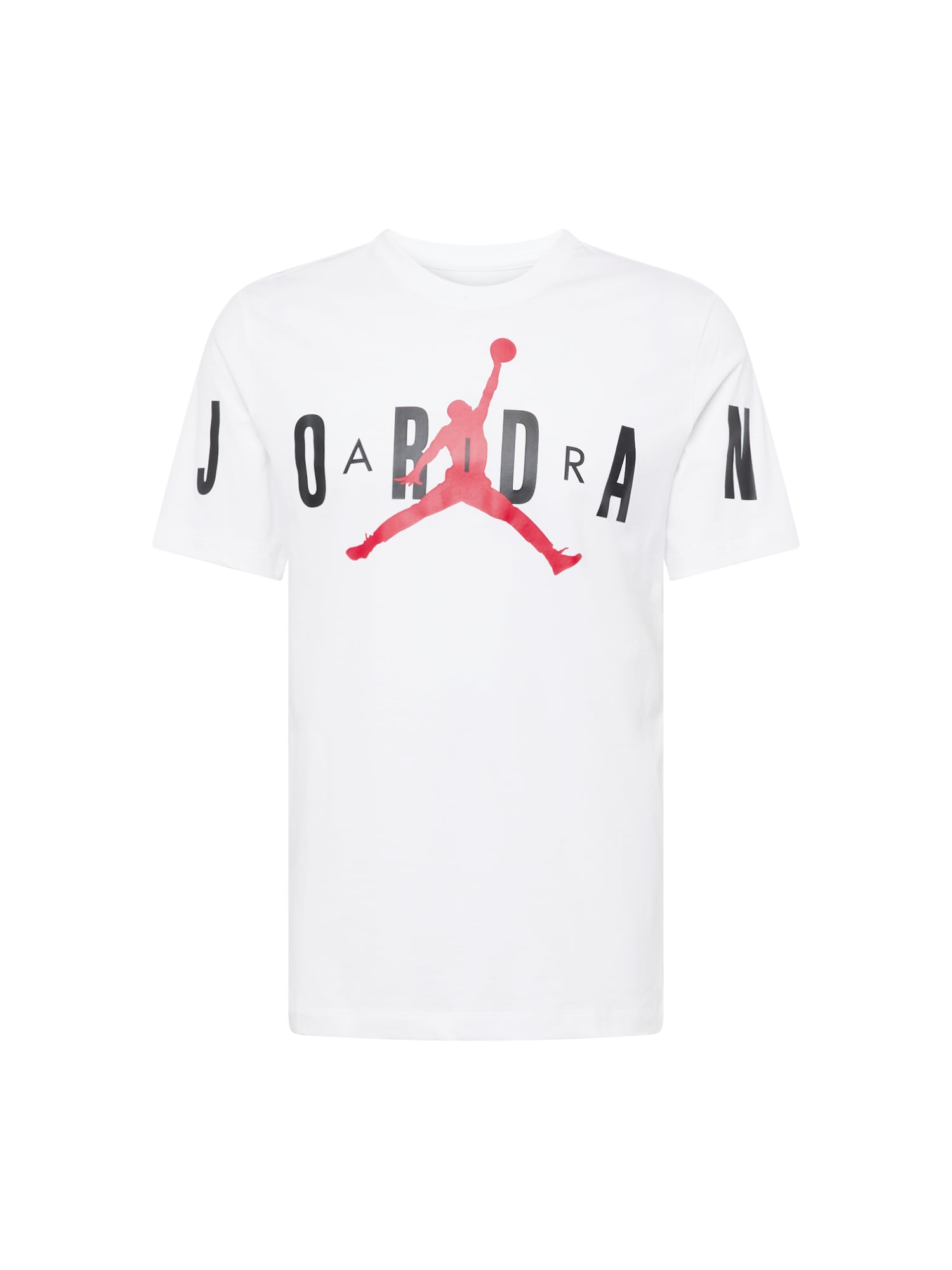 Jordan Функционална тениска  червено / черно / бяло