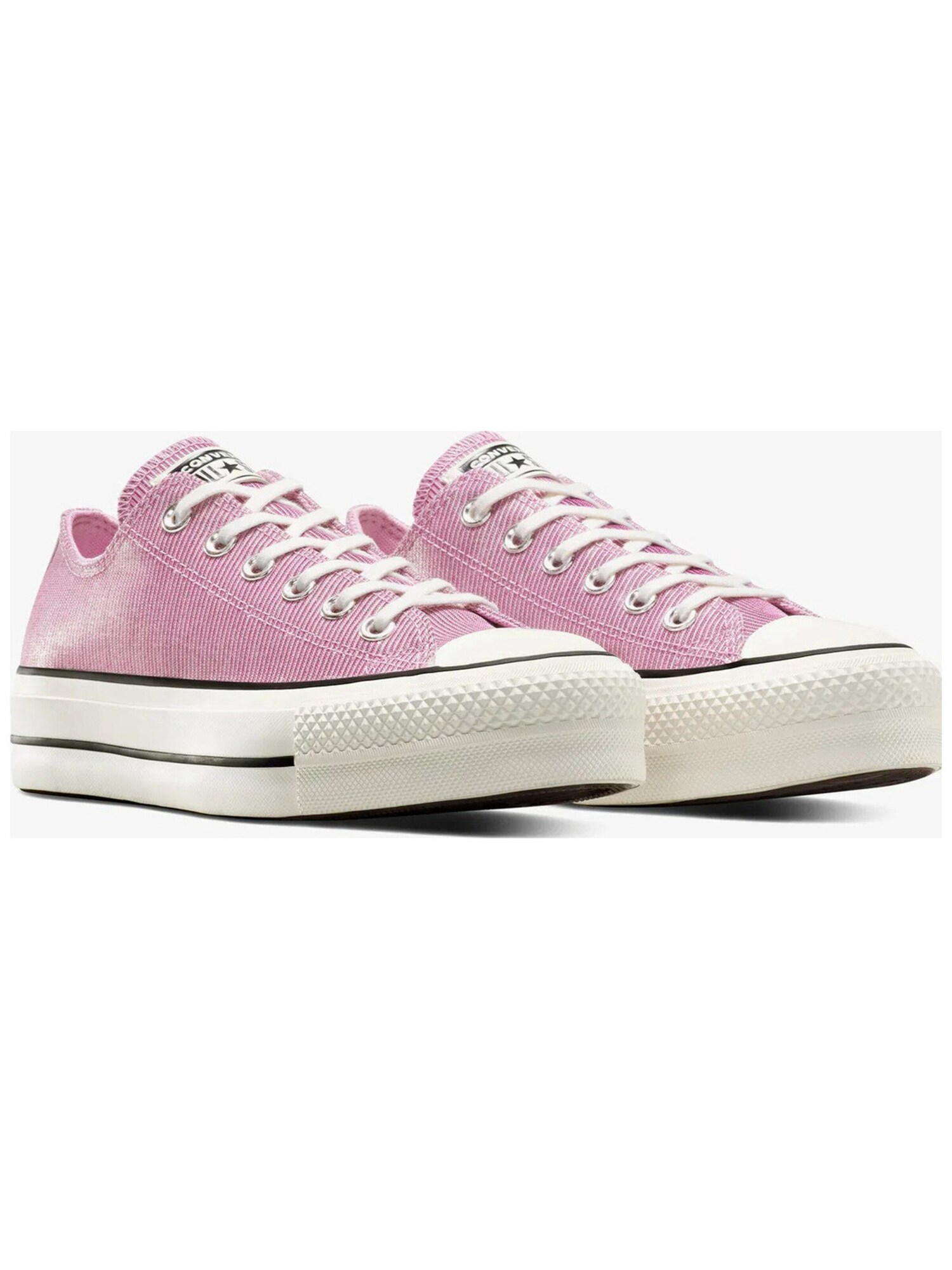 CONVERSE Zapatillas deportivas bajas 'CHUCK TAYLOR ALL STAR LIFT PLATFORM'  altrosa / blanco – imagen 4