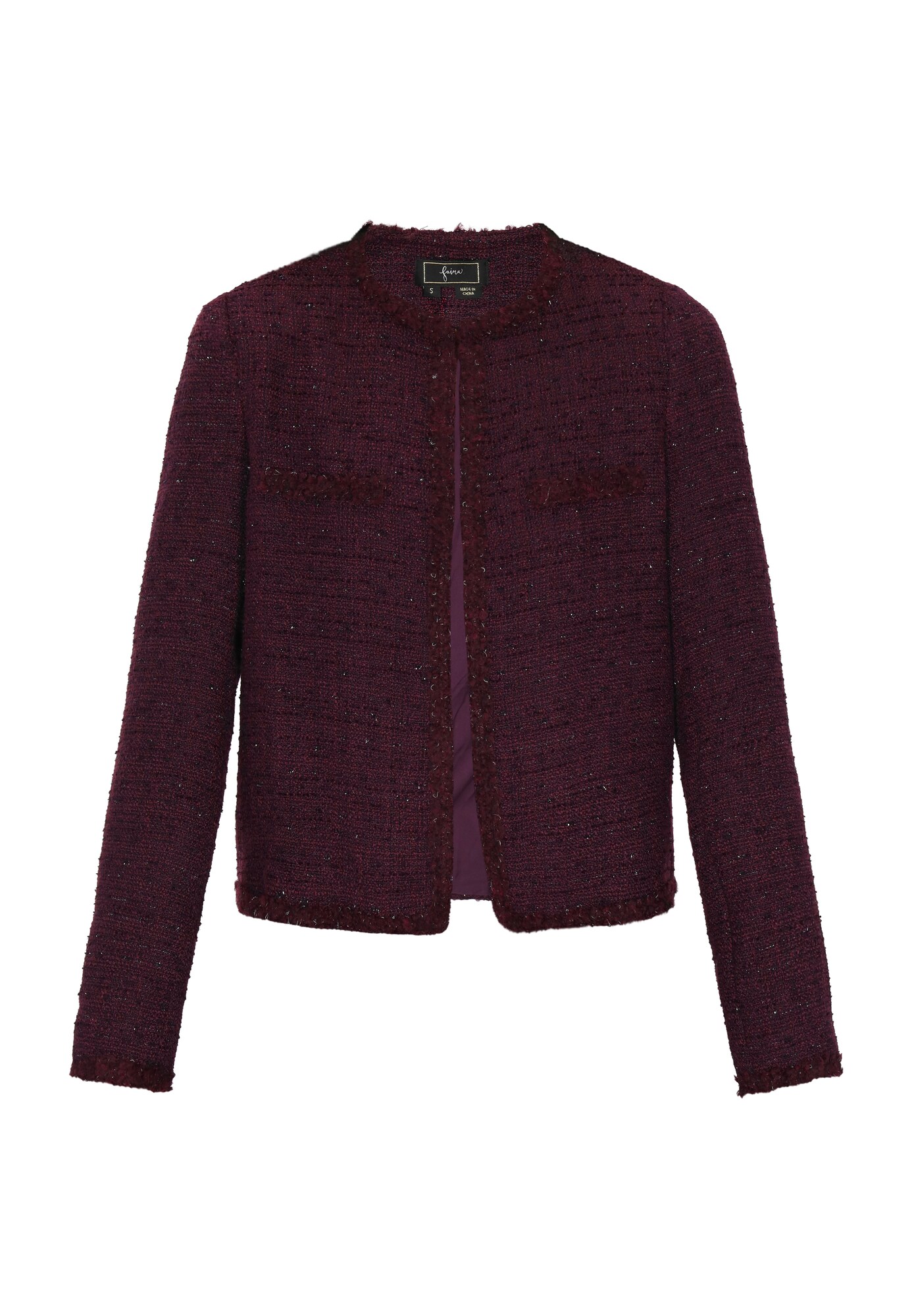 faina Chaqueta de entretiempo  rojo vino