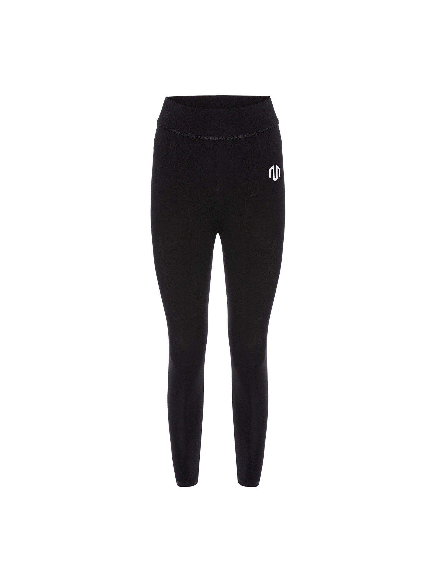 MOROTAI Pantalón deportivo 'Premium'  negro / blanco