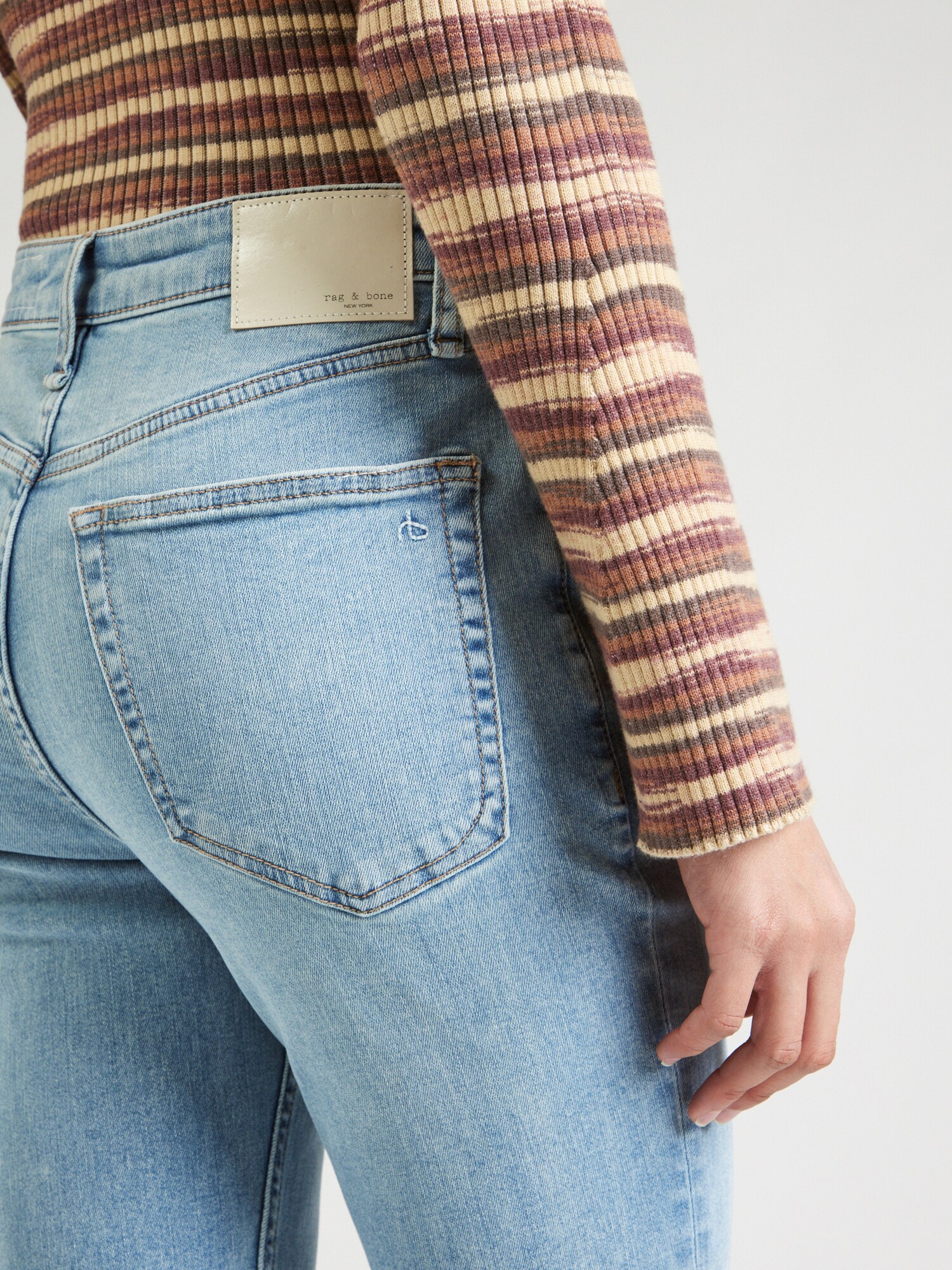 rag & bone Džínsy 'FLEXI DAHLIA' svetlomodrá (obrázok 5)