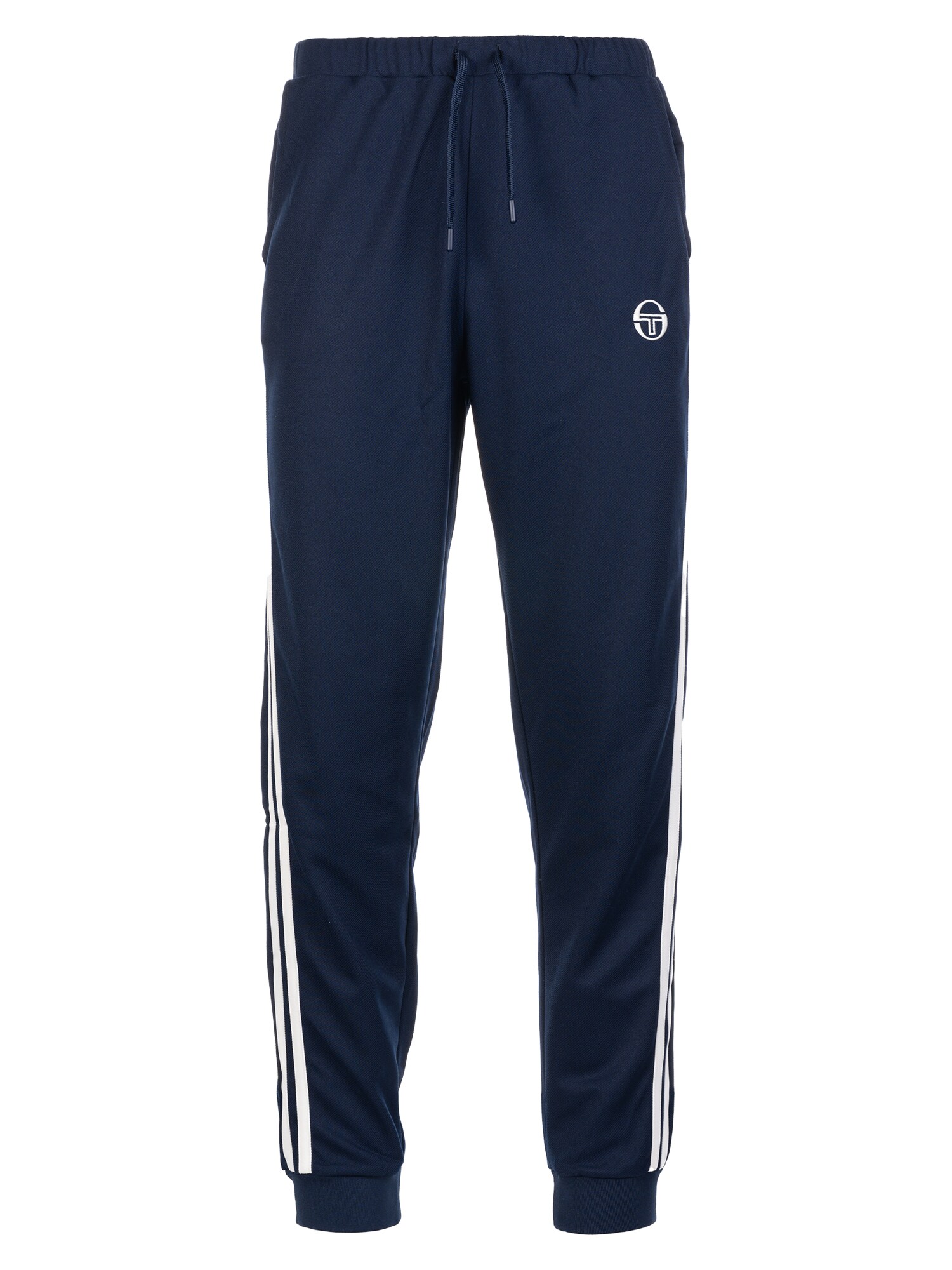Sergio Tacchini Pantaloni sport New Damarindo  albastru închis / alb
