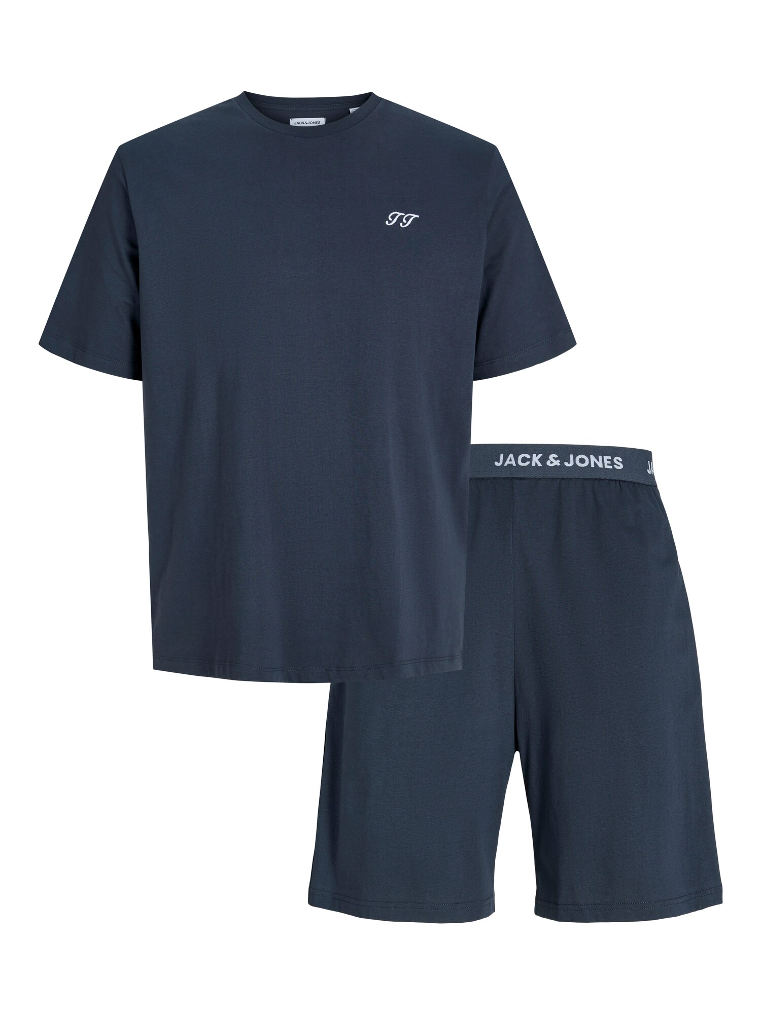 JACK & JONES Haine de casă JACOMAHA  bleumarin / alb