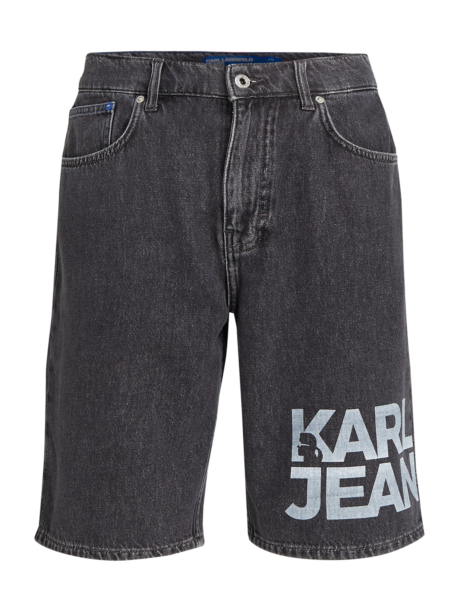 Karl Lagerfeld Kavbojke  modra / siva
