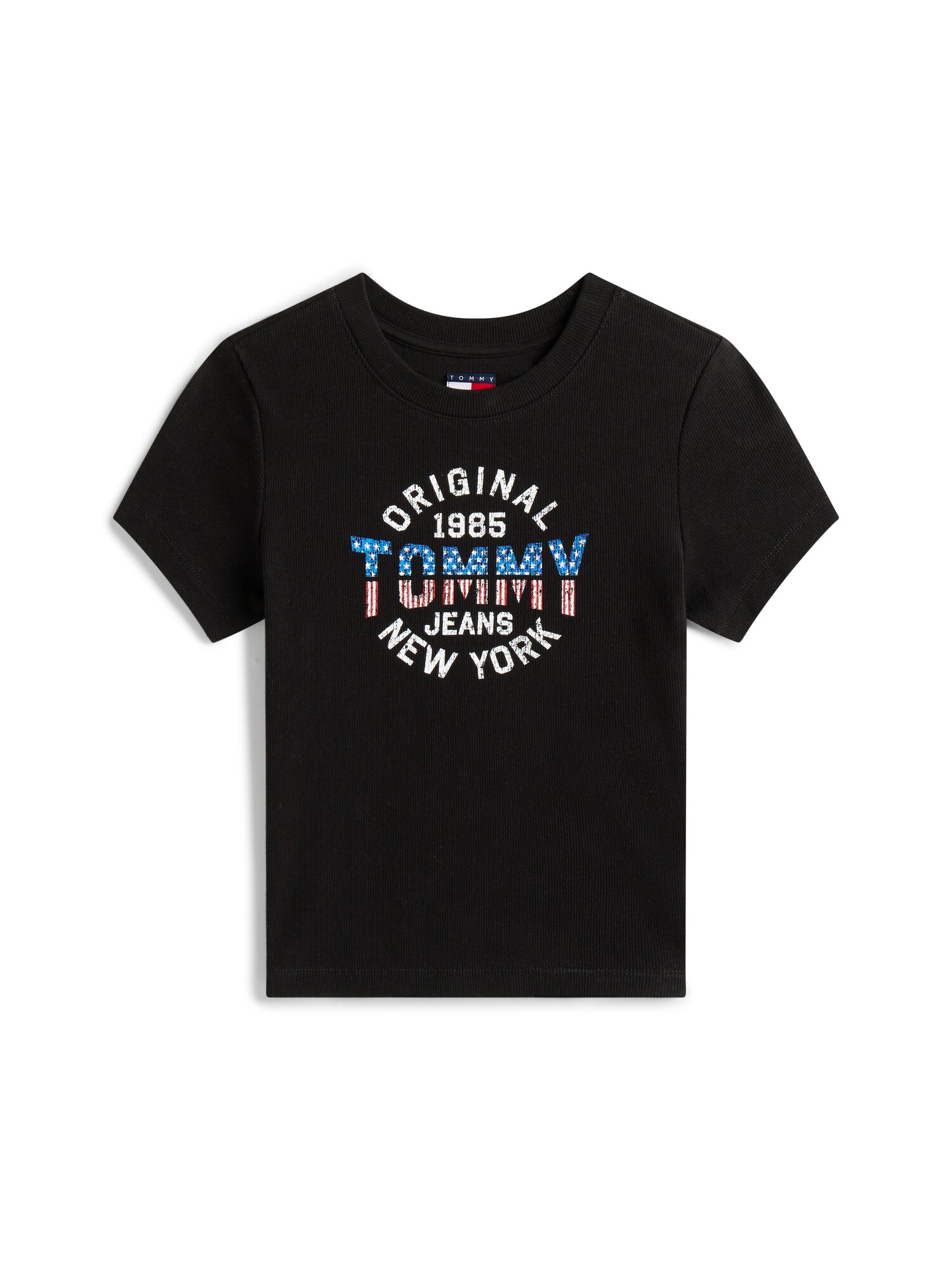 Tommy Jeans Póló 'New York'  kék / piros / fekete / fehér akciós termékkép 1