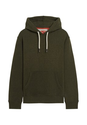 Superdry Sweatshirt Donkergroen / Oranje