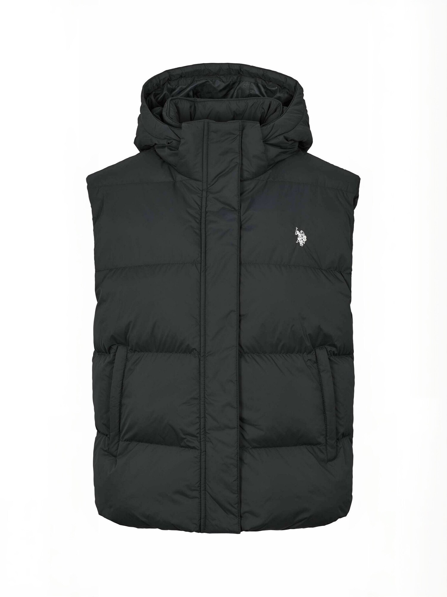 U.S. POLO ASSN. Vestă  UWGreta  negru