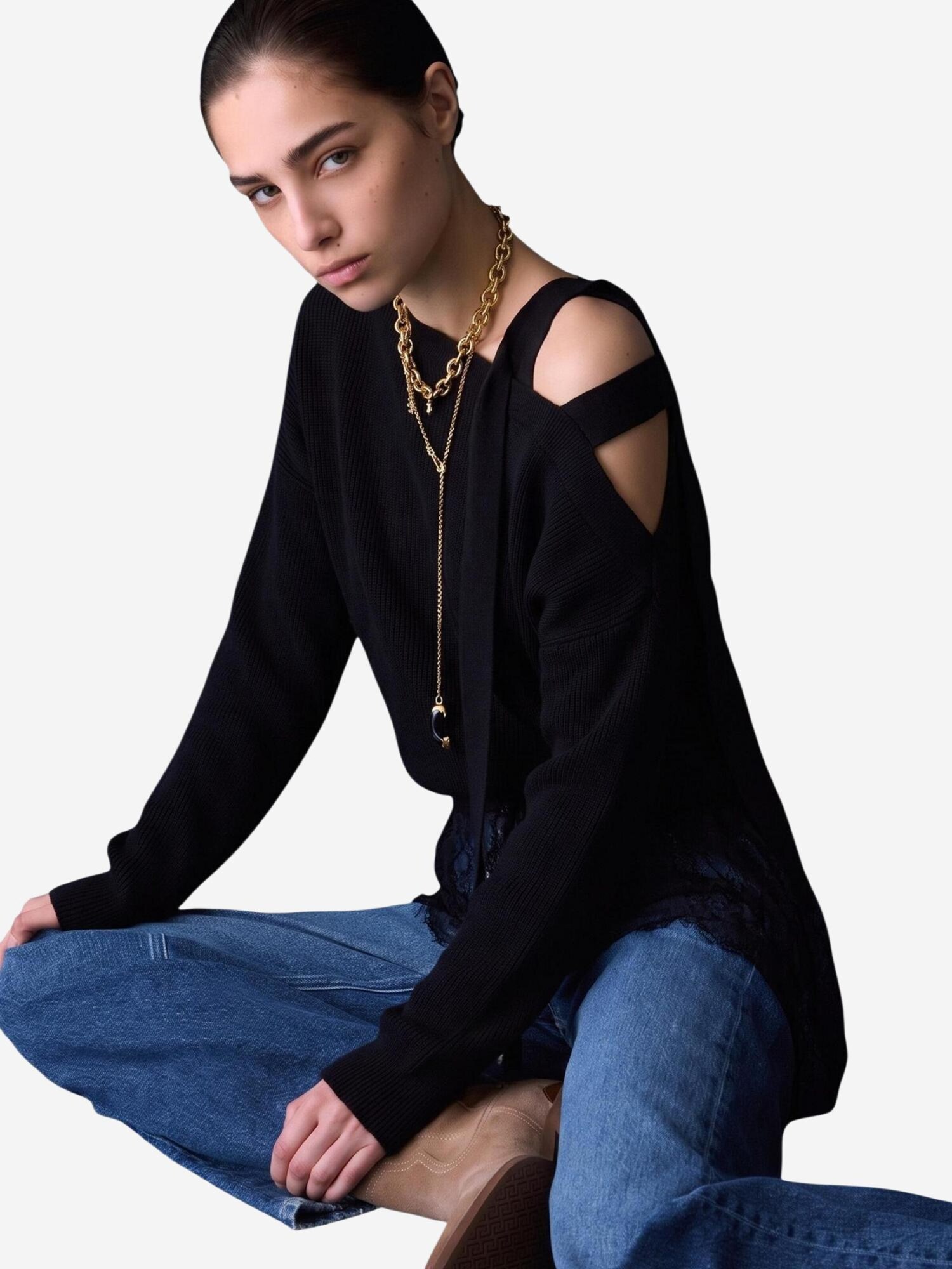 Liu Jo Jersey negro – imagen 8