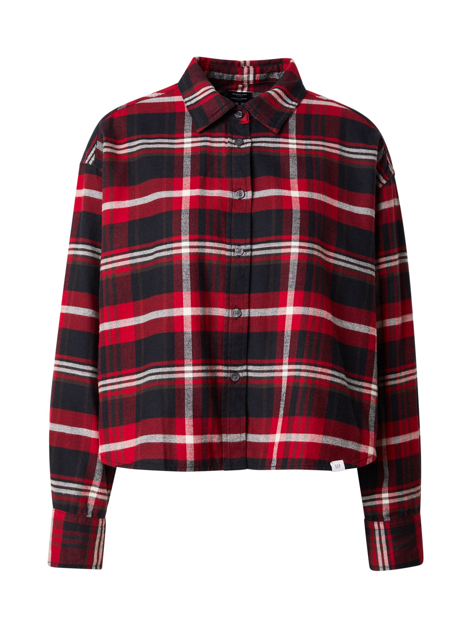 Gap Bluză RoșU / Negru / Alb-image