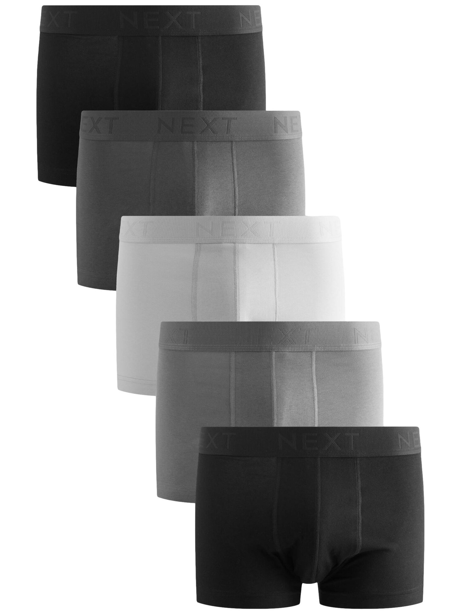 Next Boxeri  gri / negru / alb