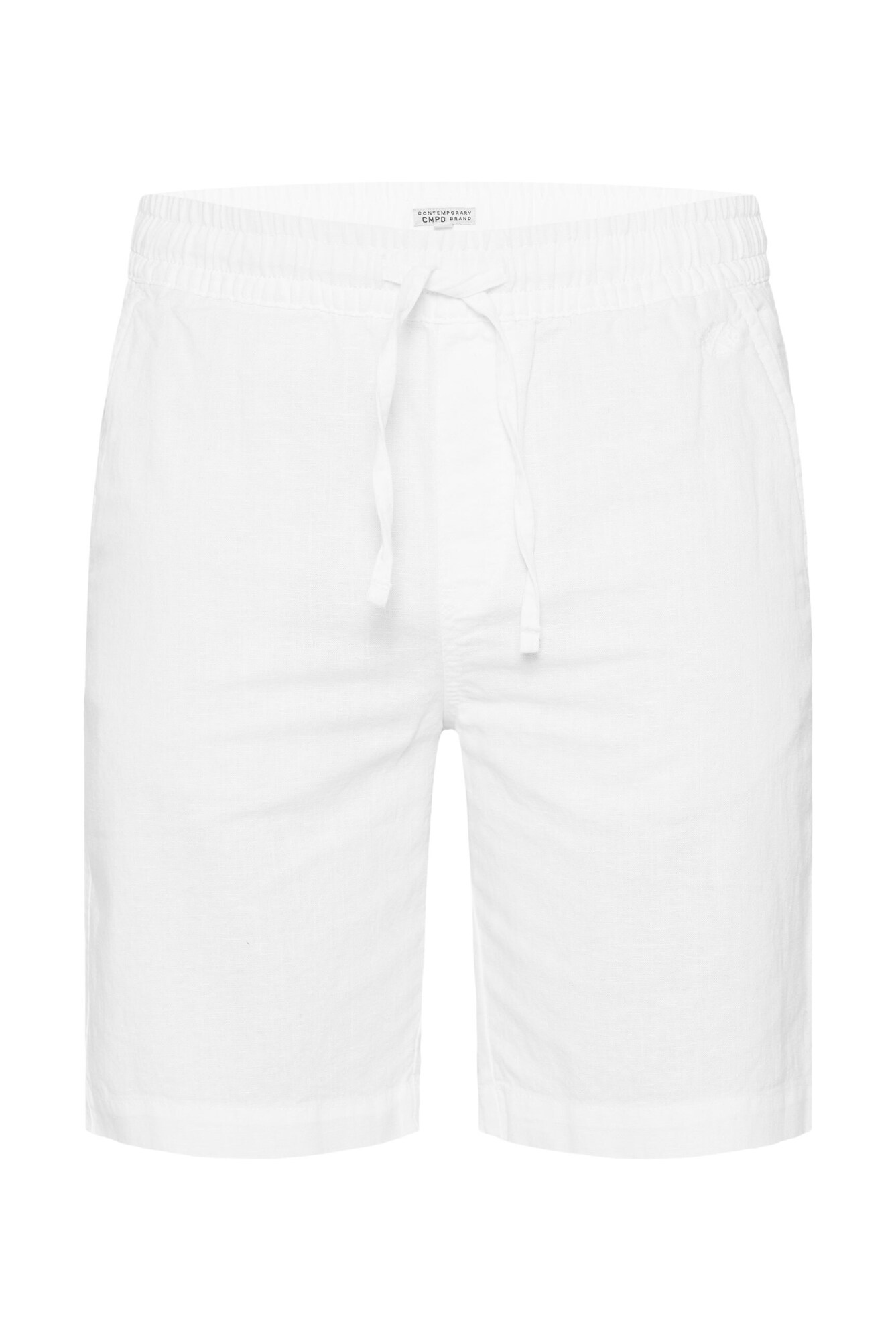 Thumbnail - Shorts aus Leinen-Mix mit Elastikbund