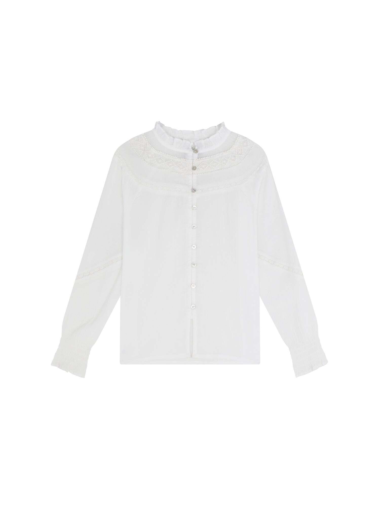 Scalpers Bluză  alb