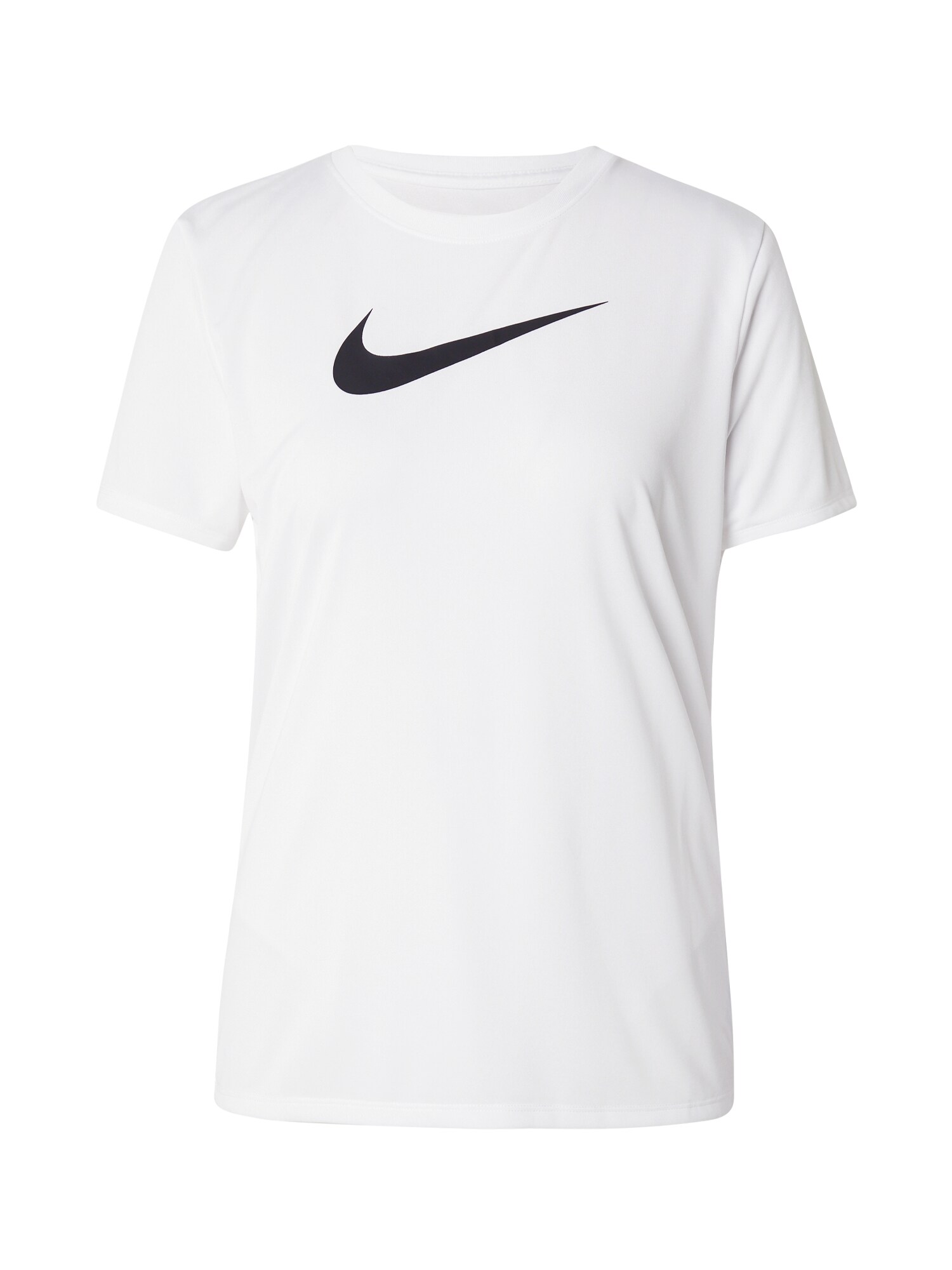 NIKE Tricou funcțional  negru / alb