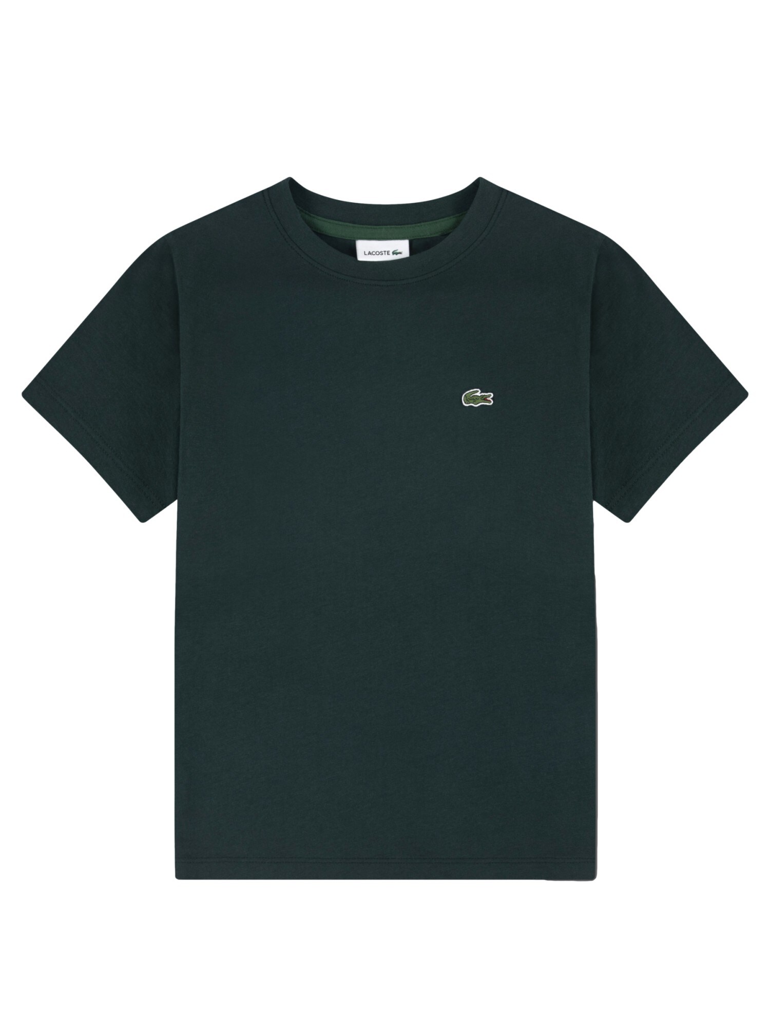 LACOSTE Tričko  tmavozelená