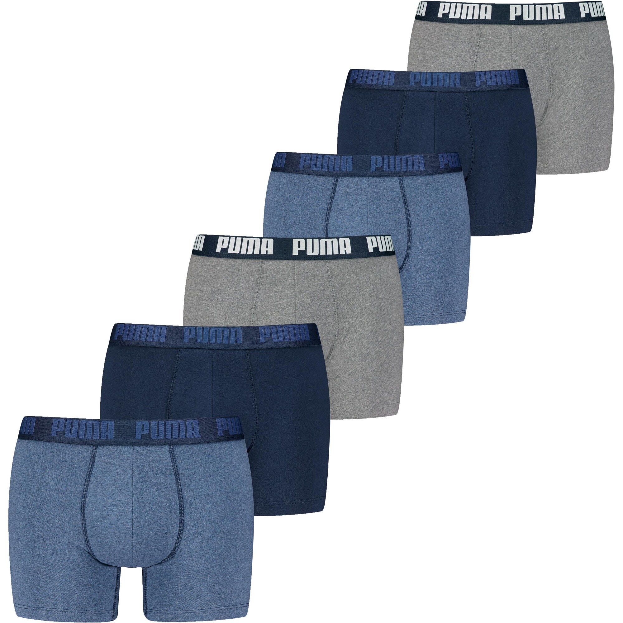 PUMA Boxeralsók 'Everyday'  tengerészkék / opál / taupe / fekete / fehér akciós termékkép 1