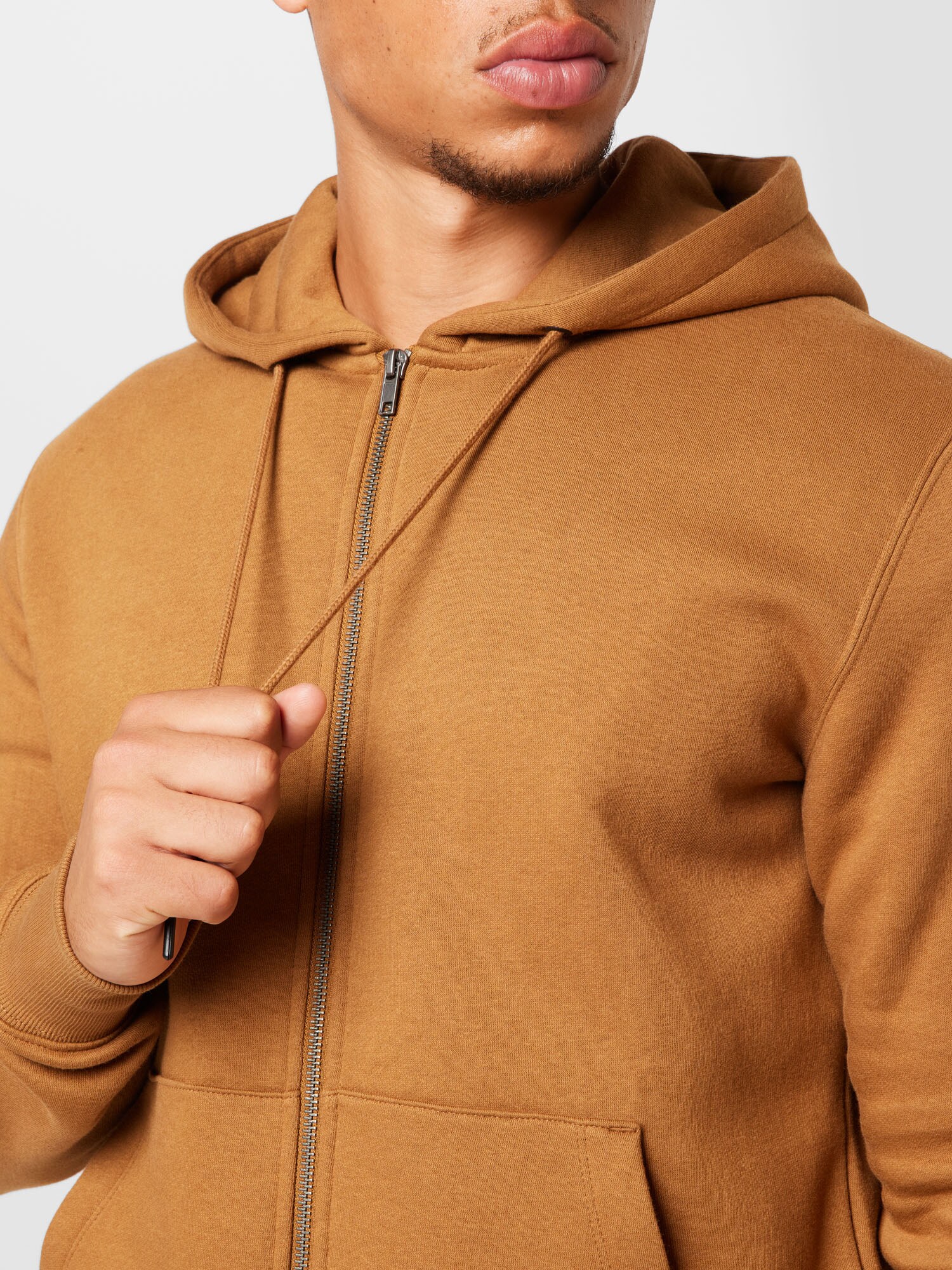 JACK & JONES Tepláková bunda 'JJEStar'  koňaková (obrázok 5)