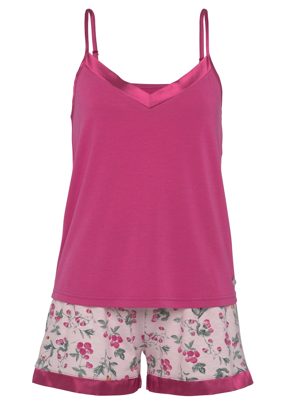 Pyjamas grön / rosa