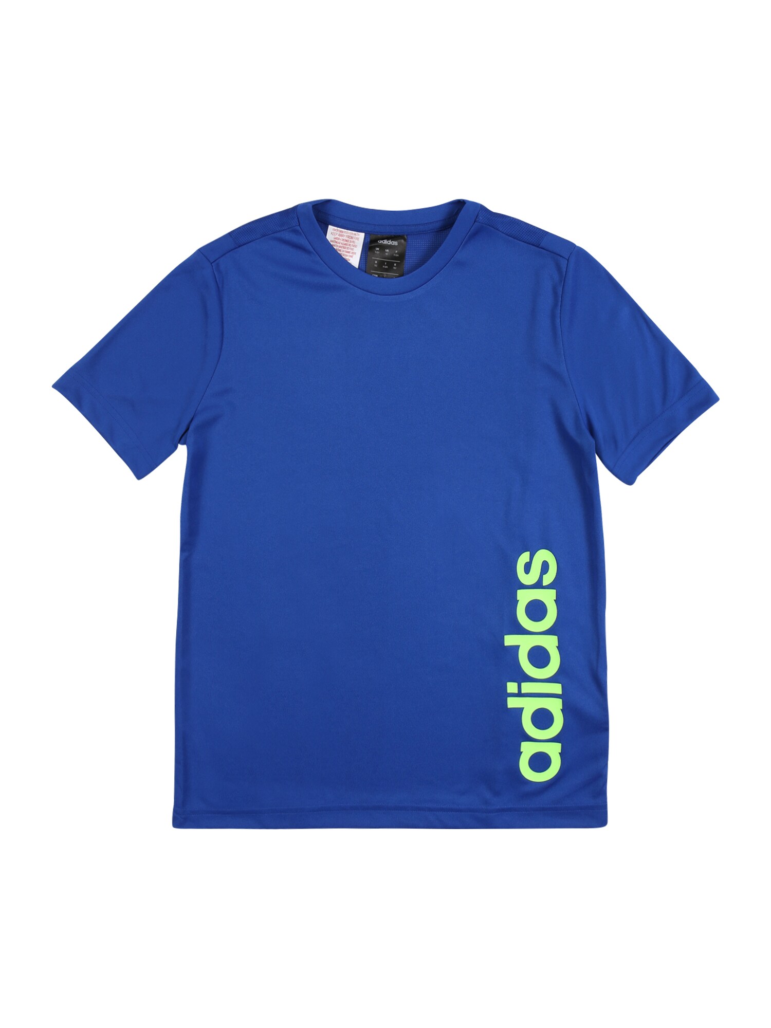 ADIDAS PERFORMANCE Sportiniai marškinėliai  neoninė žalia / mėlyna