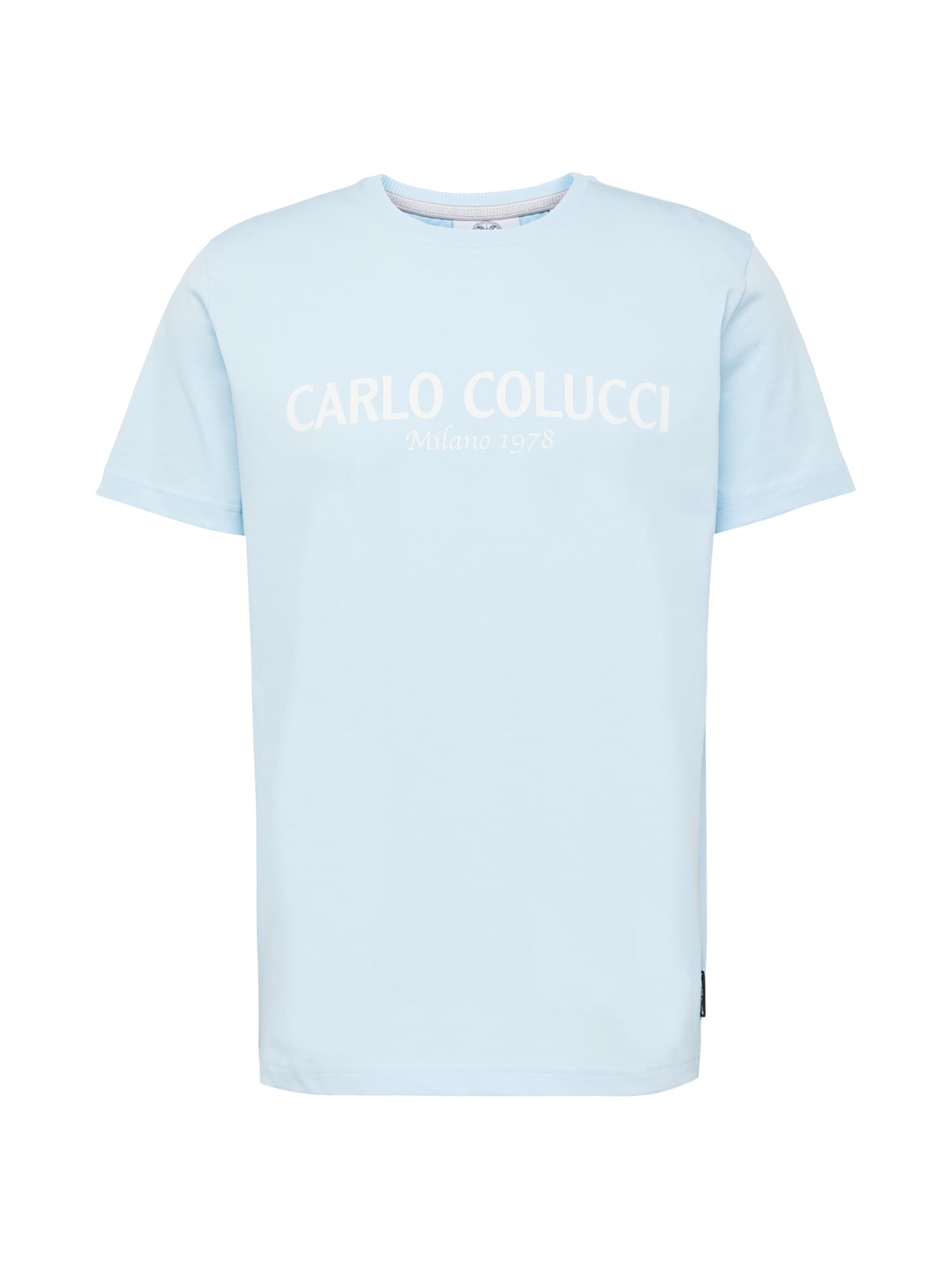 Carlo Colucci Póló 'Di Comun'  világoskék / fehér