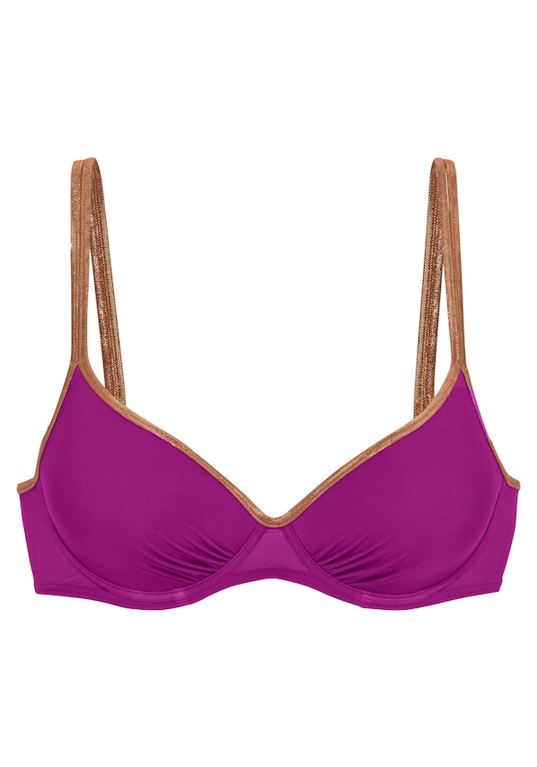 Bruno Banani, Bikini felső, lila, 4 kép a 5 közül