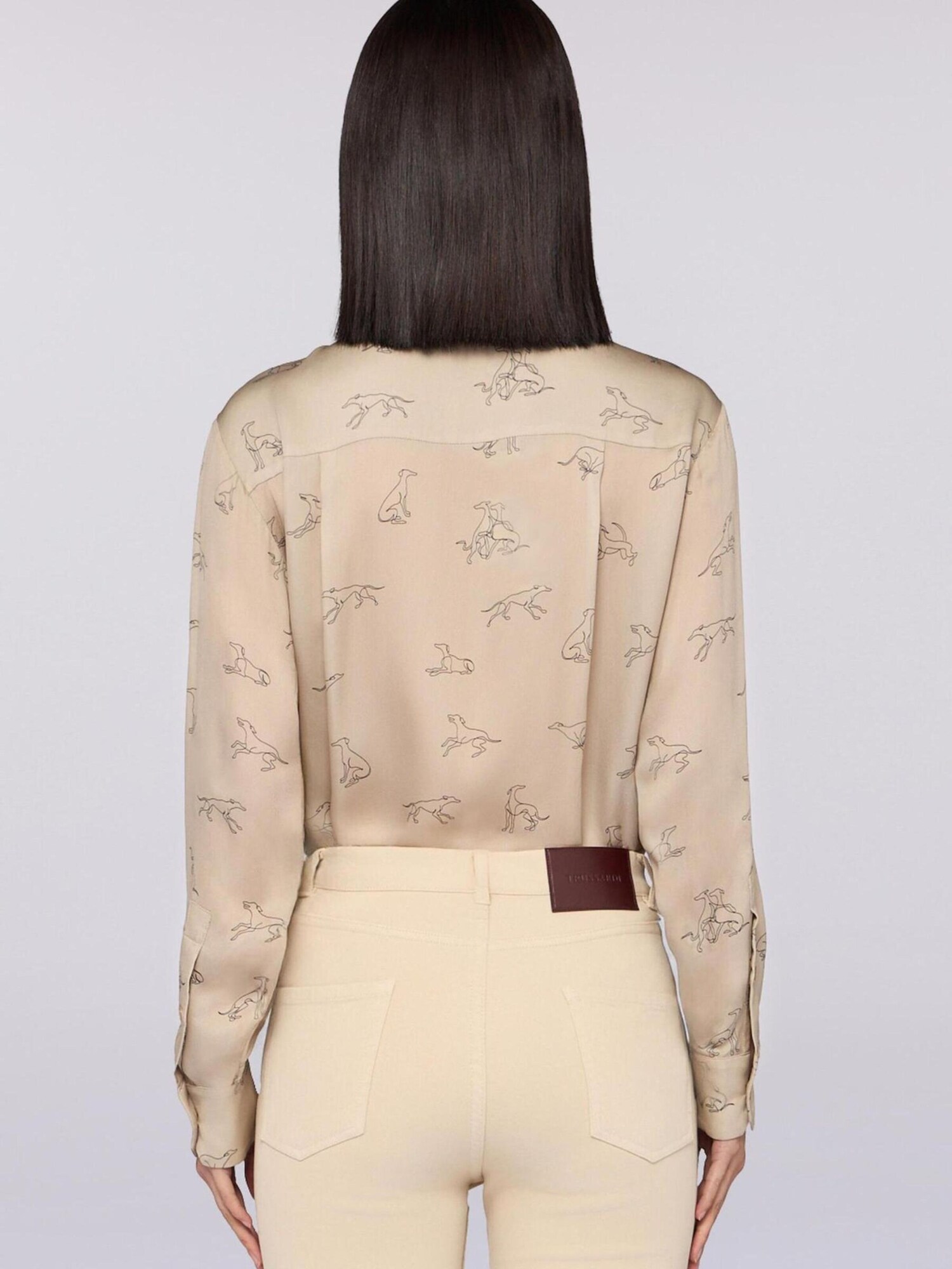 Trussardi Blusa crema – imagen 3