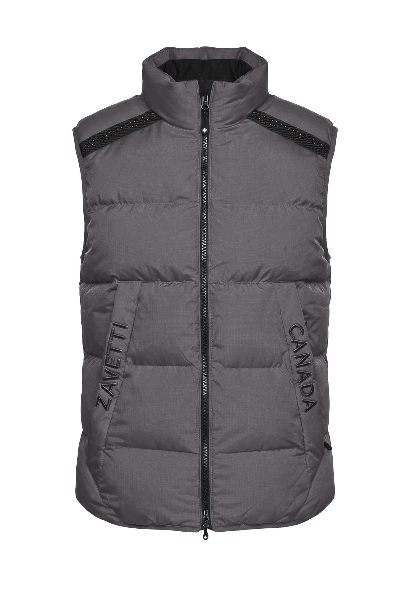 Zavetti Canada Gilet 'Zimino'  grigio scuro / nero