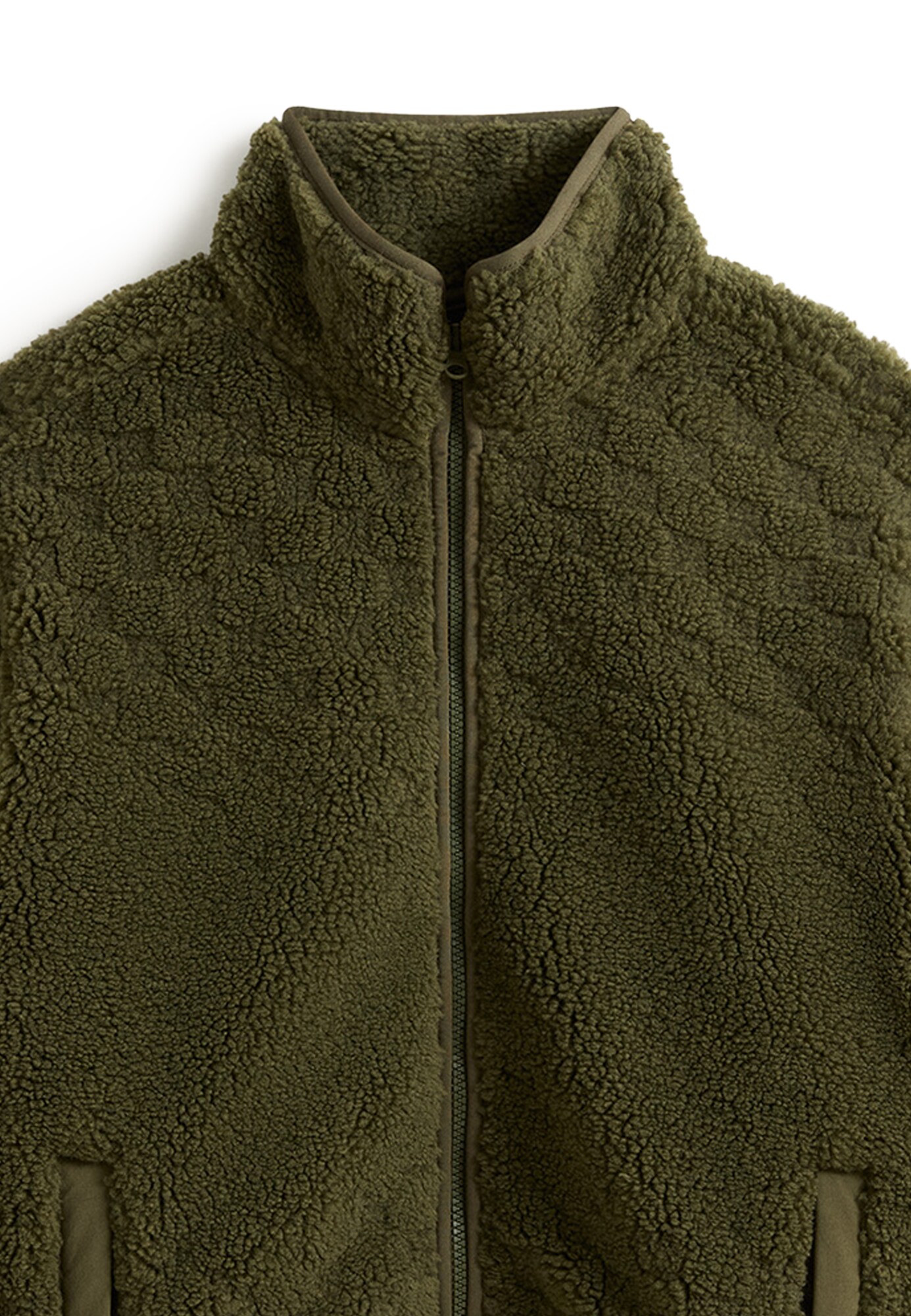 VANS Chaqueta polar 'Queens'  oliva – imagen 3