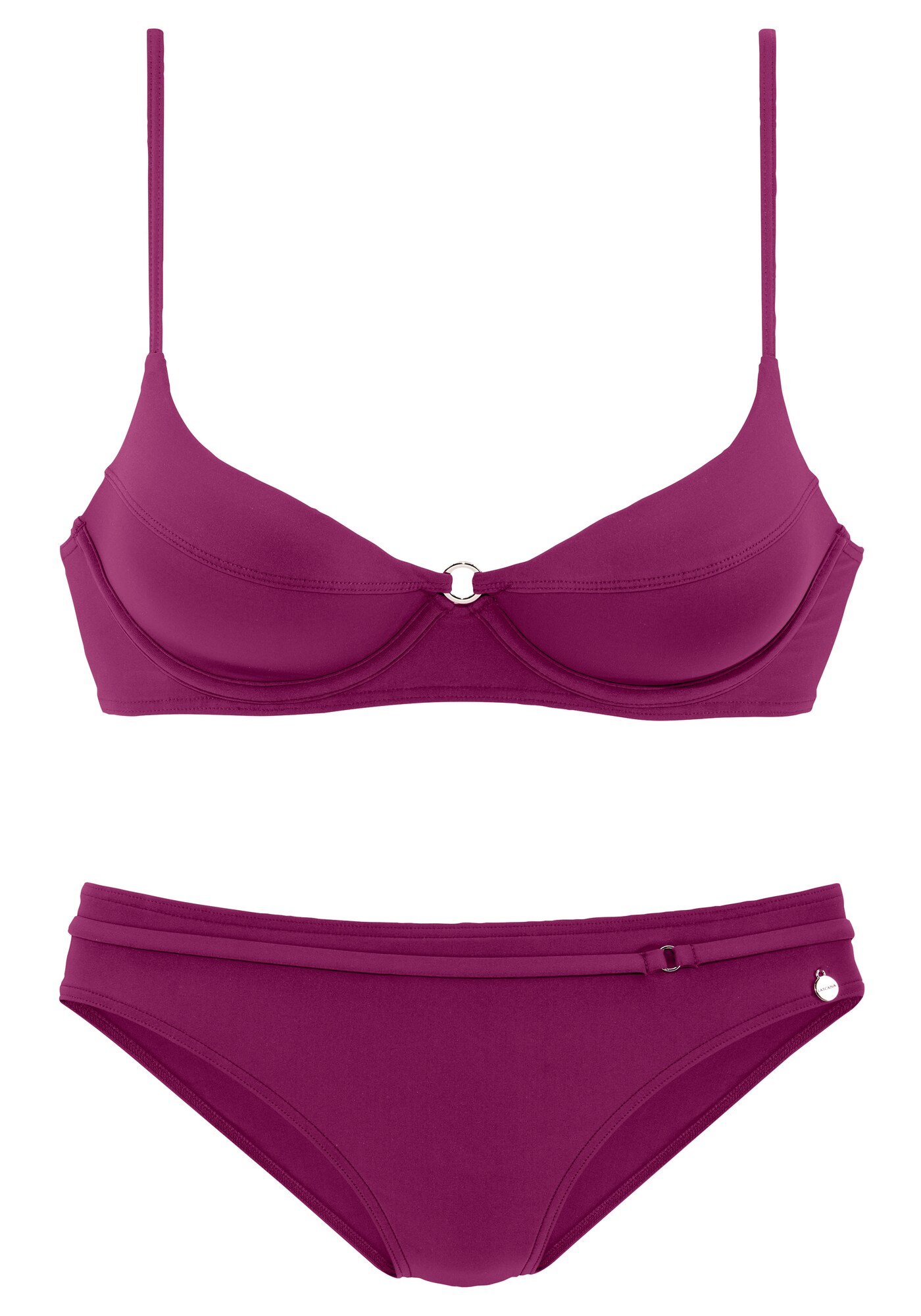 LASCANA Bikini  padlizsán akciós termékkép 1