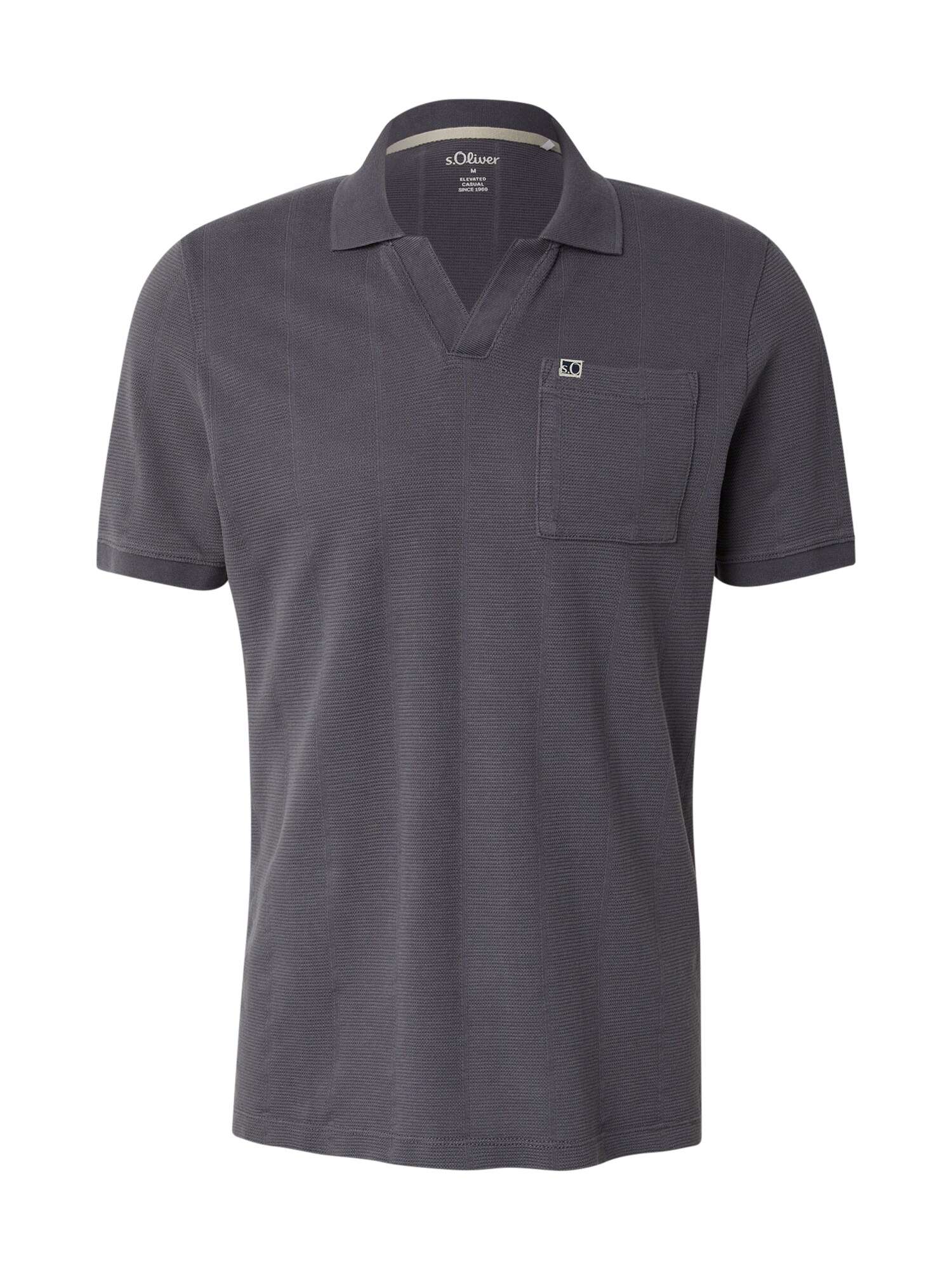 s.Oliver Tricou  gri metalic